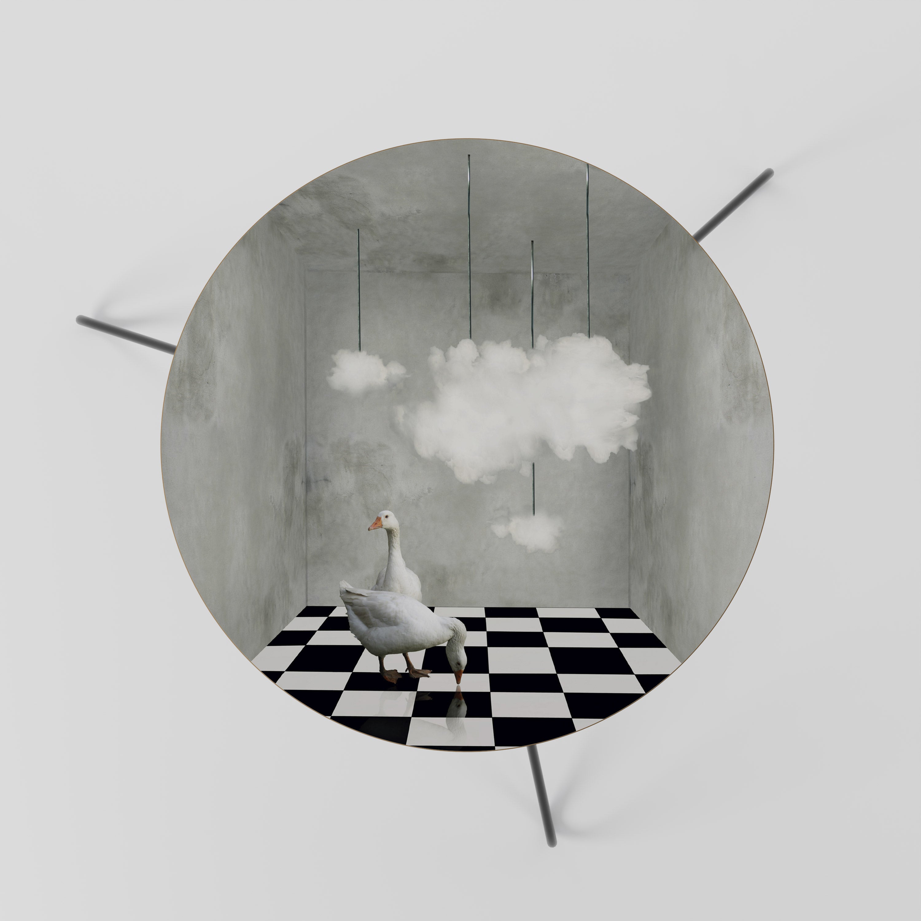 Table basse CHESS CLOUD SWAN 60