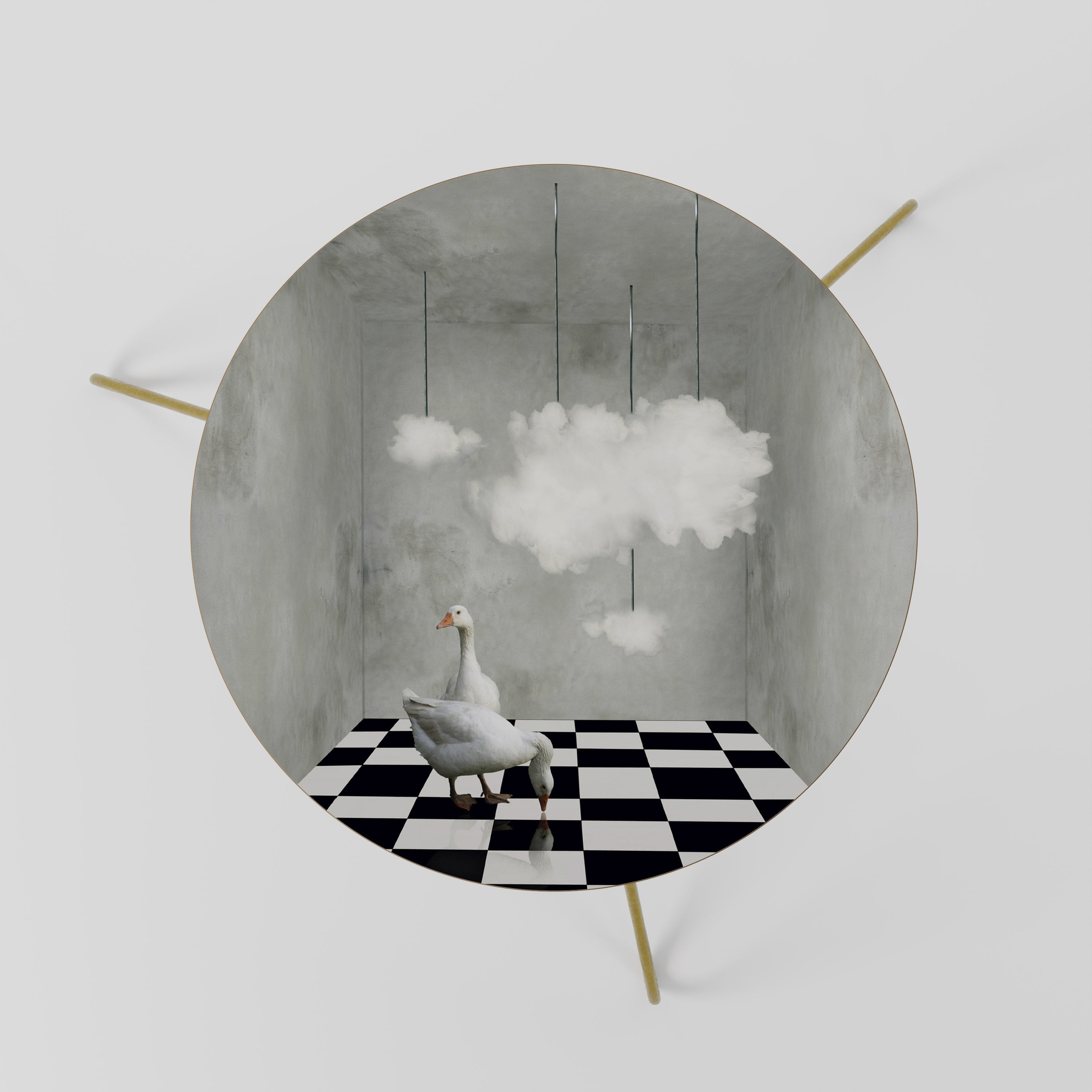 Table basse CHESS CLOUD SWAN 60