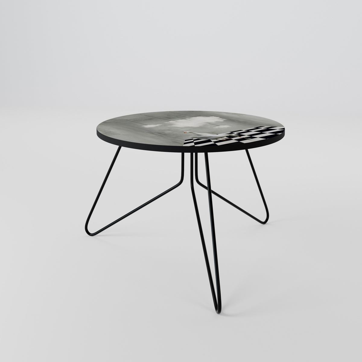 CHESS CLOUD SWAN Coffee Table