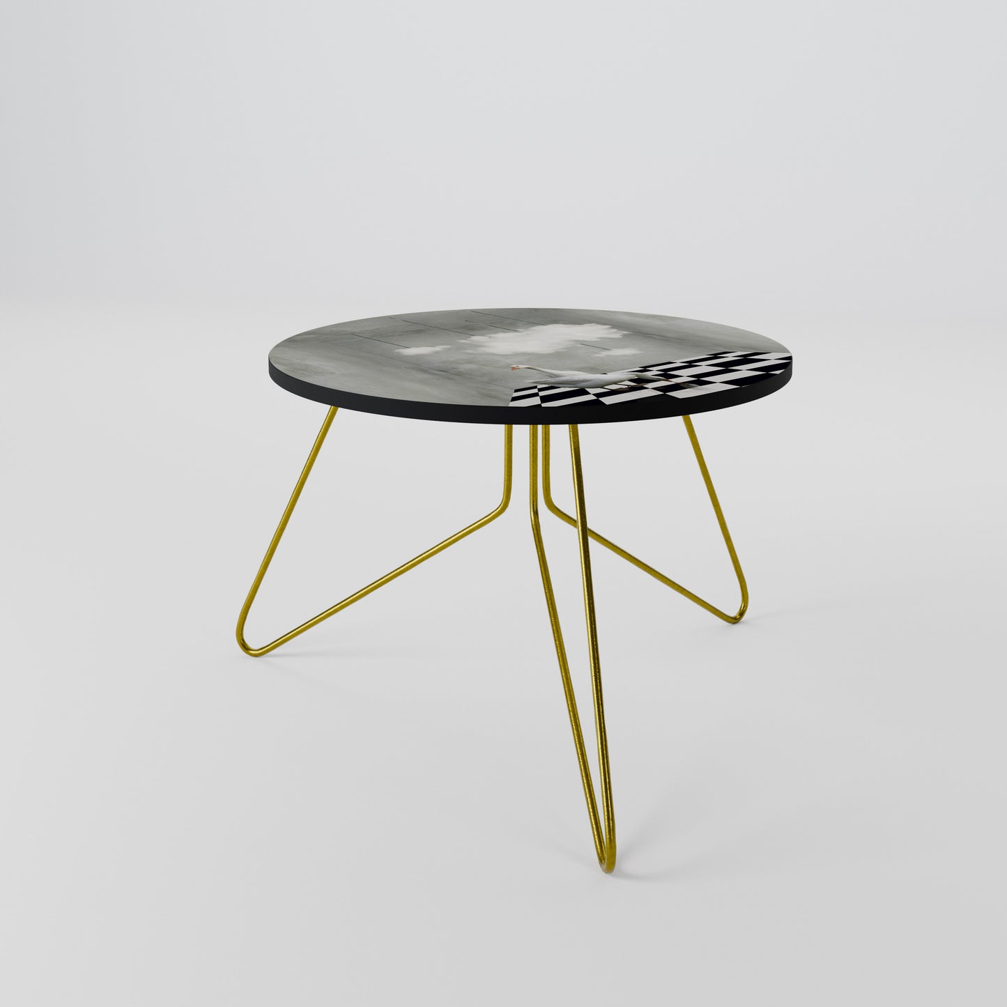 CHESS CLOUD SWAN Coffee Table