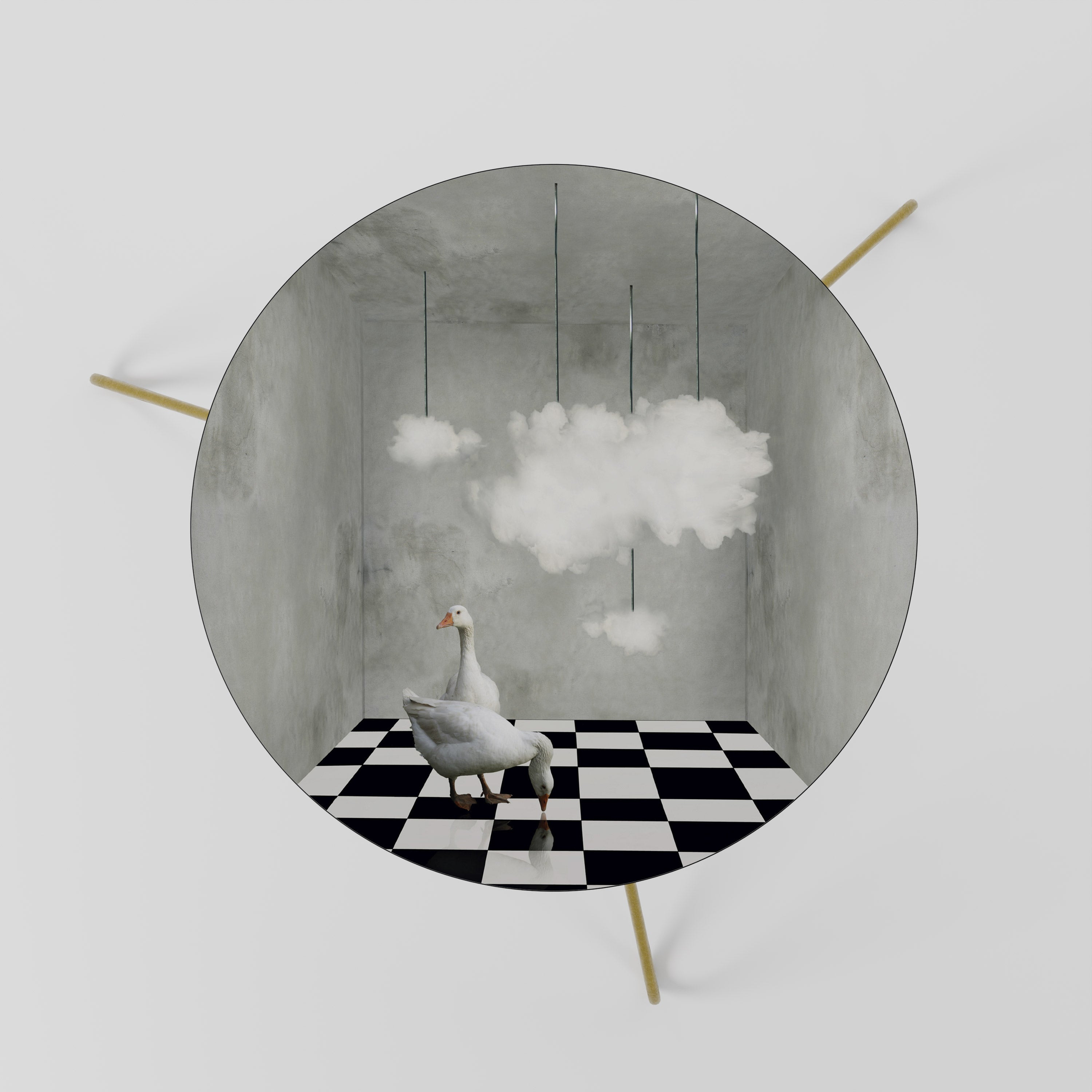 Table basse CHESS CLOUD SWAN 60