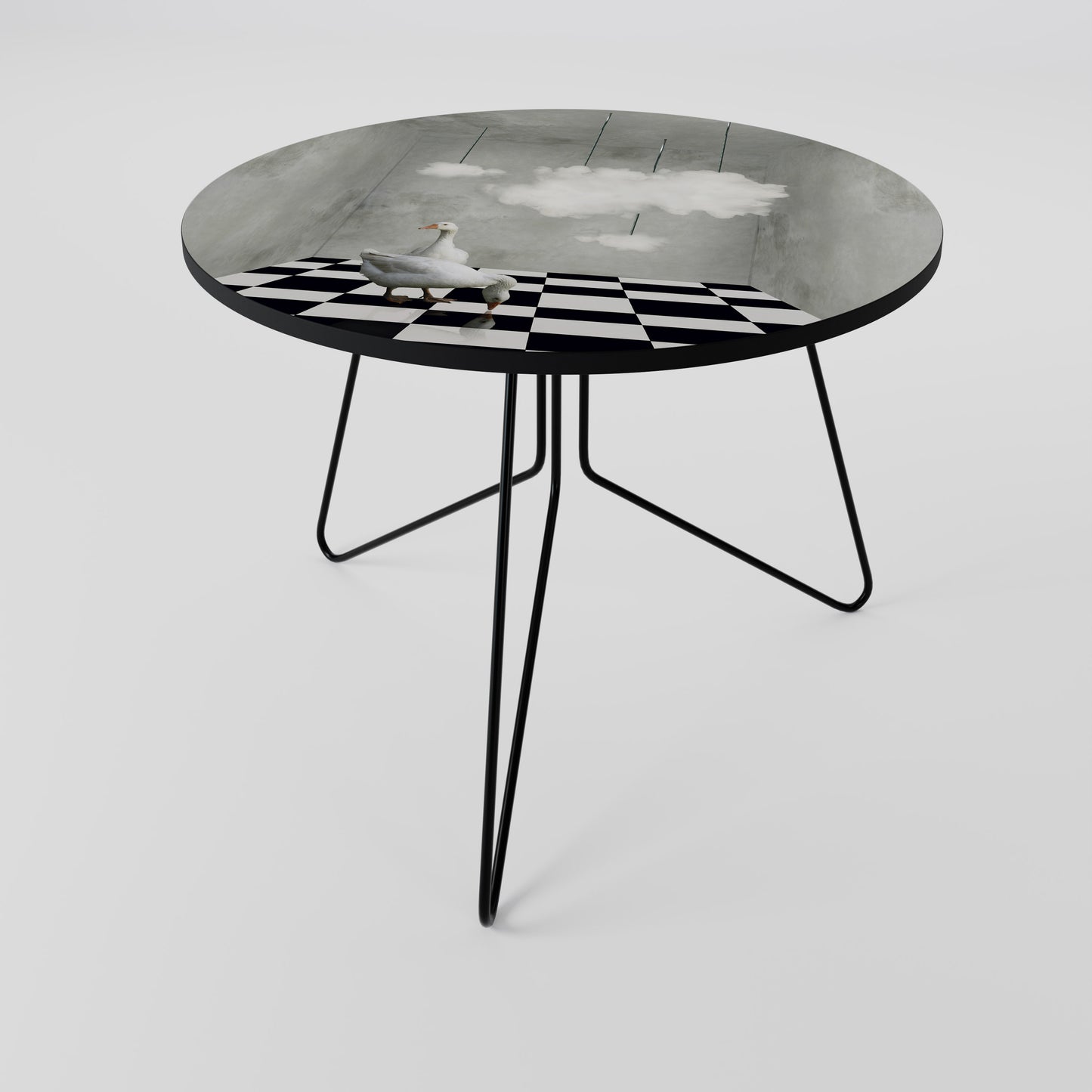 CHESS CLOUD SWAN Coffee Table