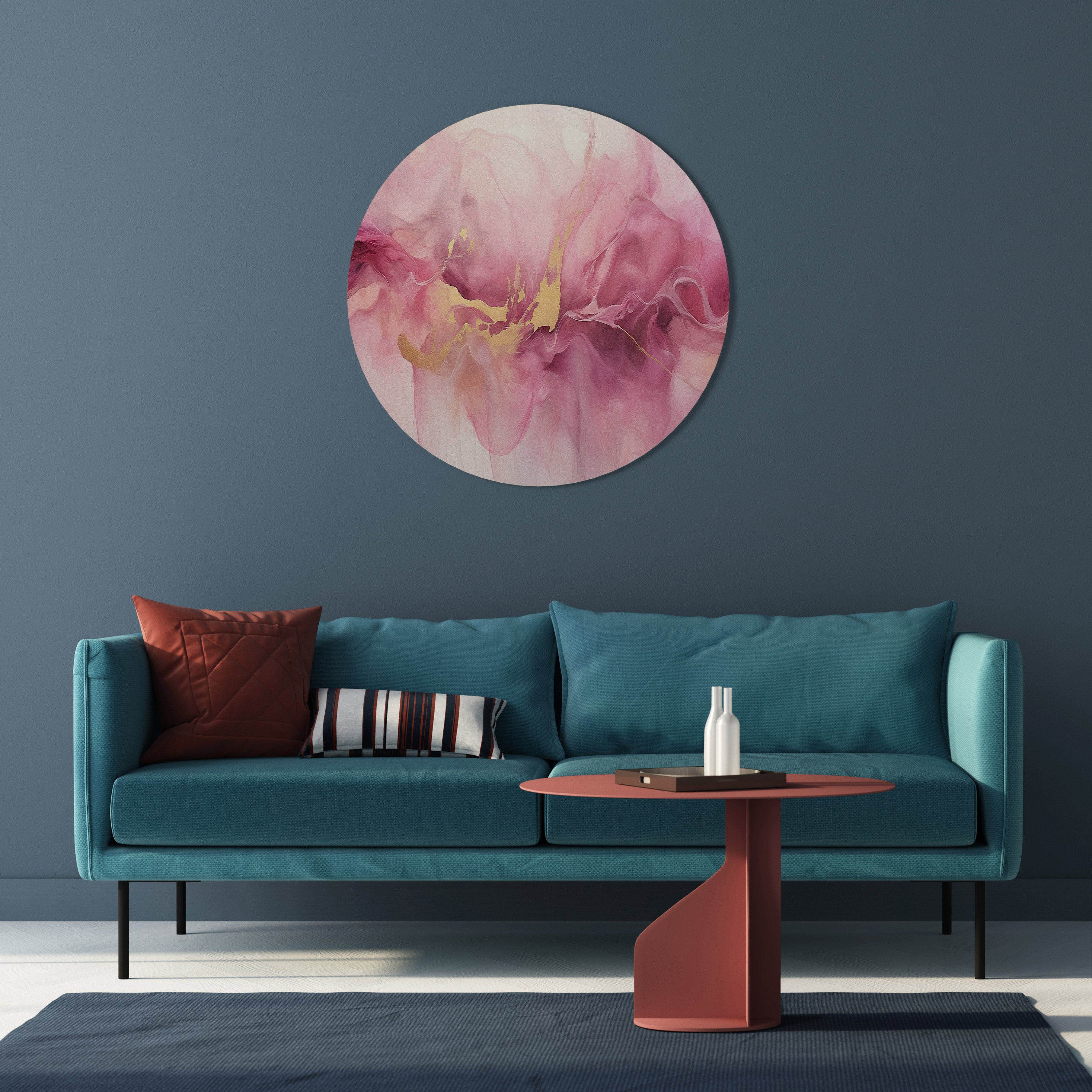 IMPRESSIONIST EUPHORIA Round Wall Art