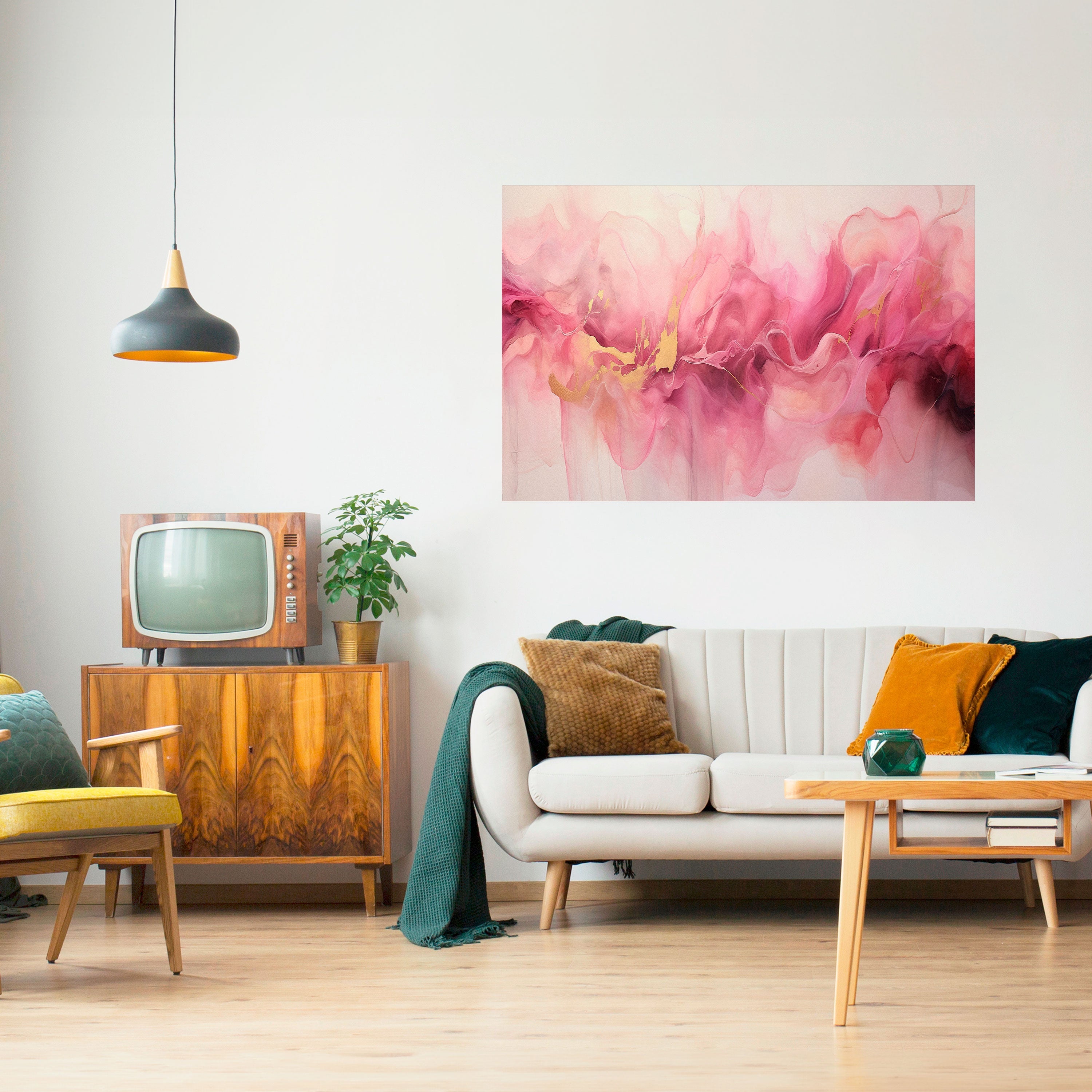 Affiche horizontale autocollante « EUPHORIE IMPRESSIONNISTE »