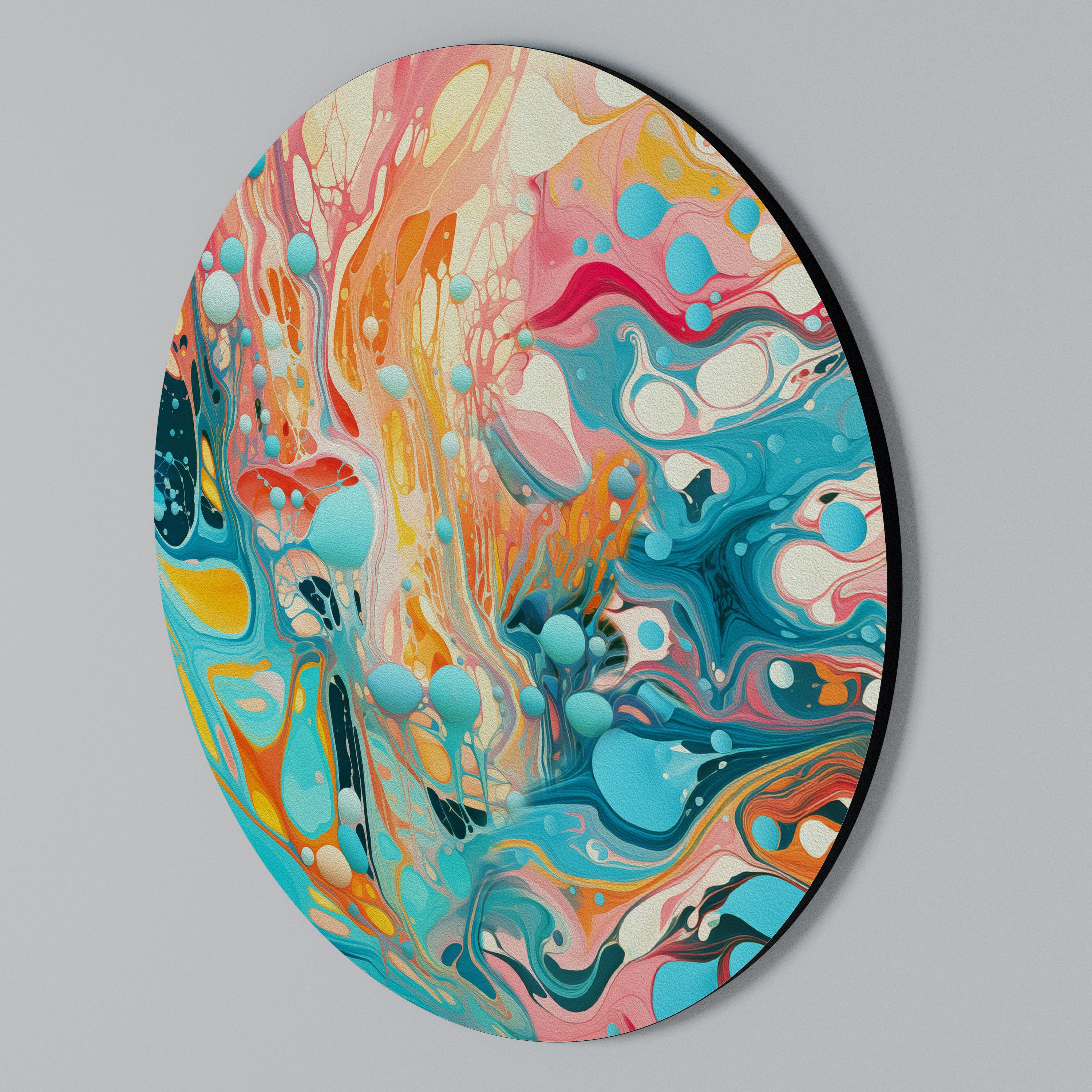ARTISTIC ALCHEMY Round Wall Art