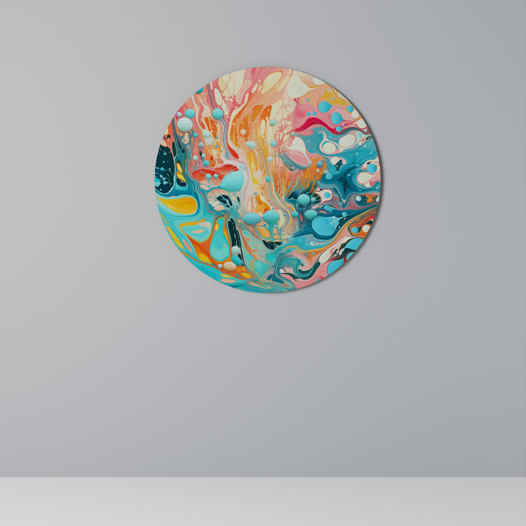 ALCHIMIE ARTISTIQUE Art mural rond