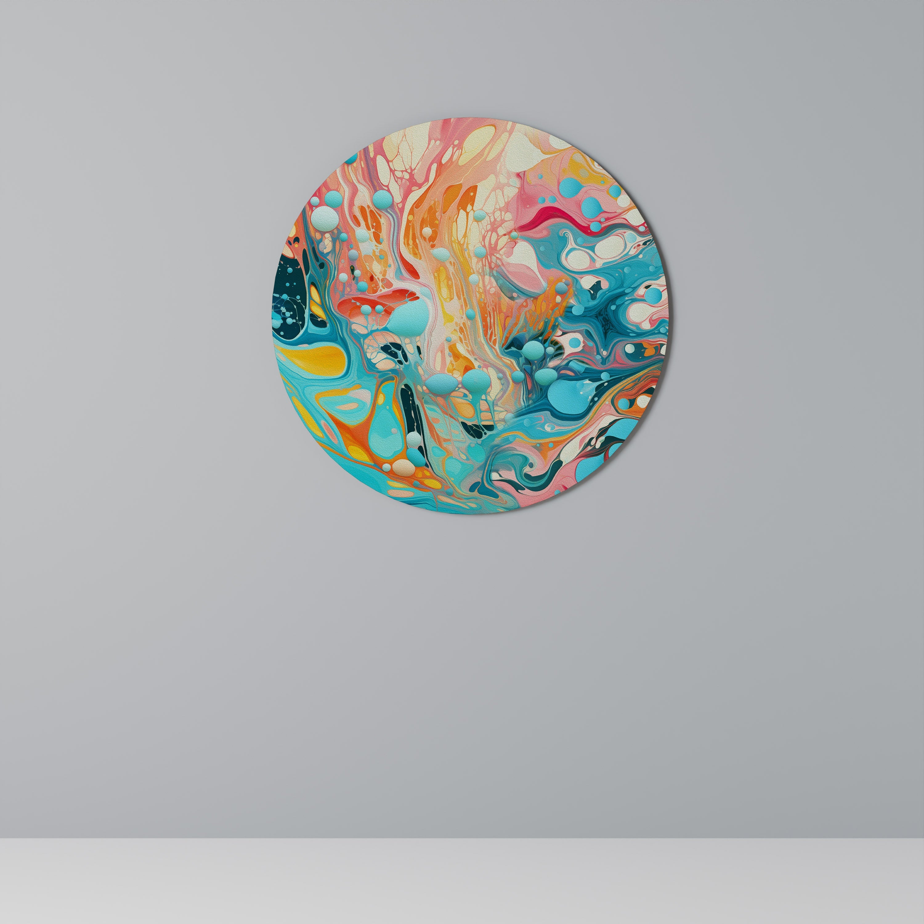 ALCHIMIE ARTISTIQUE Art mural rond