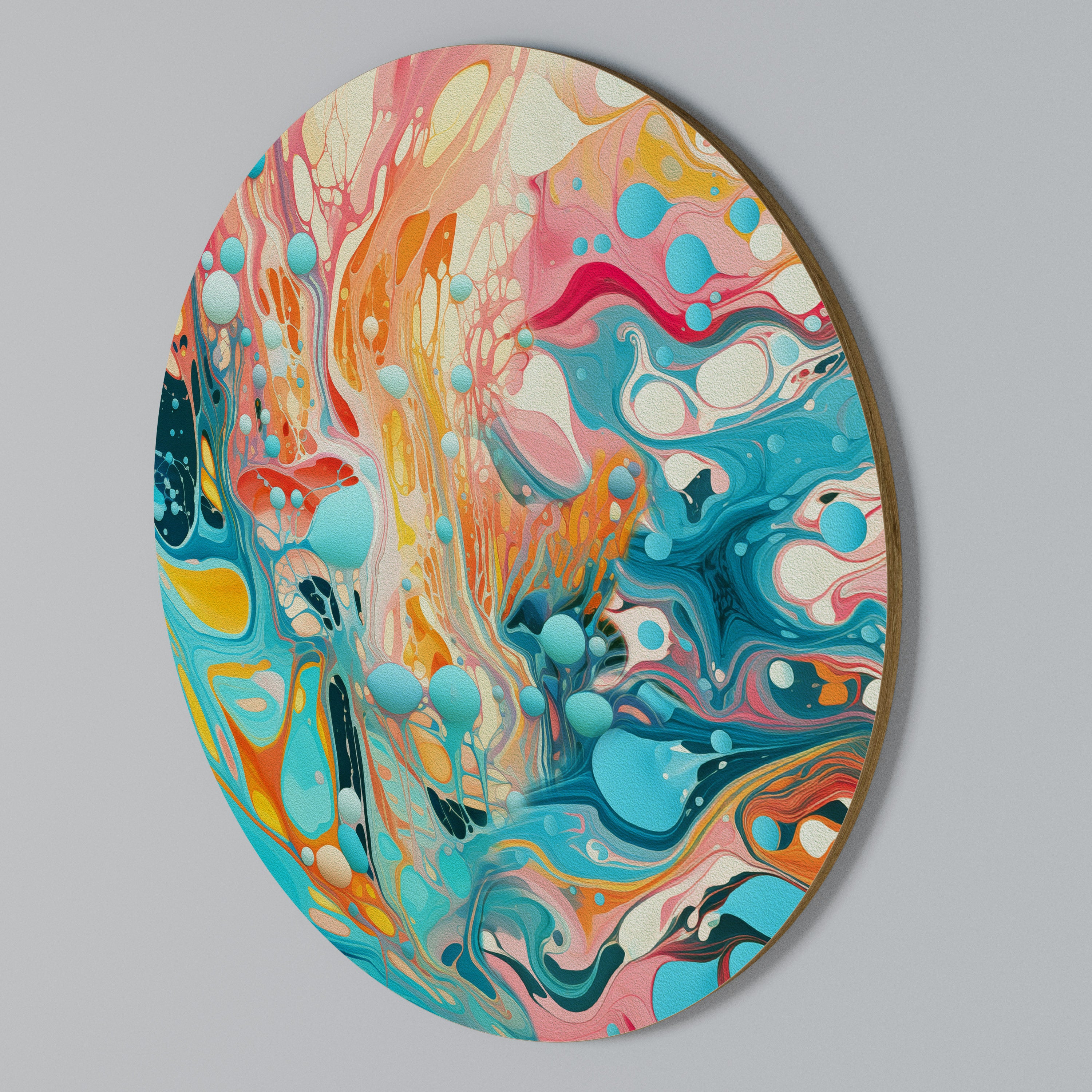 ARTISTIC ALCHEMY Round Wall Art
