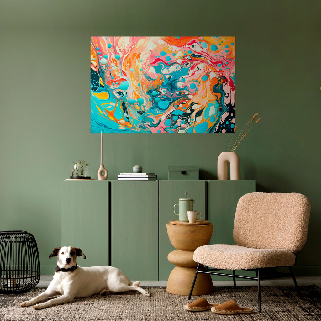 Affiche horizontale autocollante ARTISTIC ALCHEMY