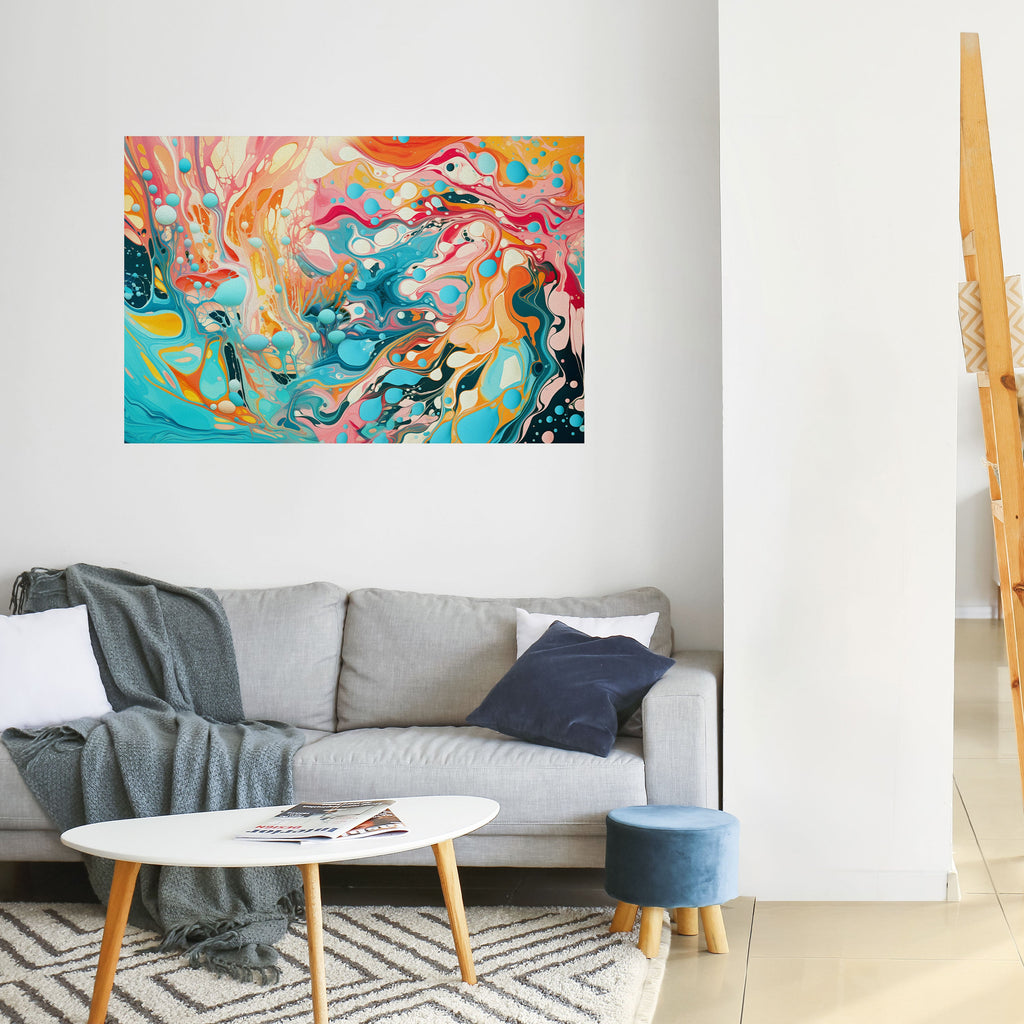 Affiche horizontale autocollante ARTISTIC ALCHEMY