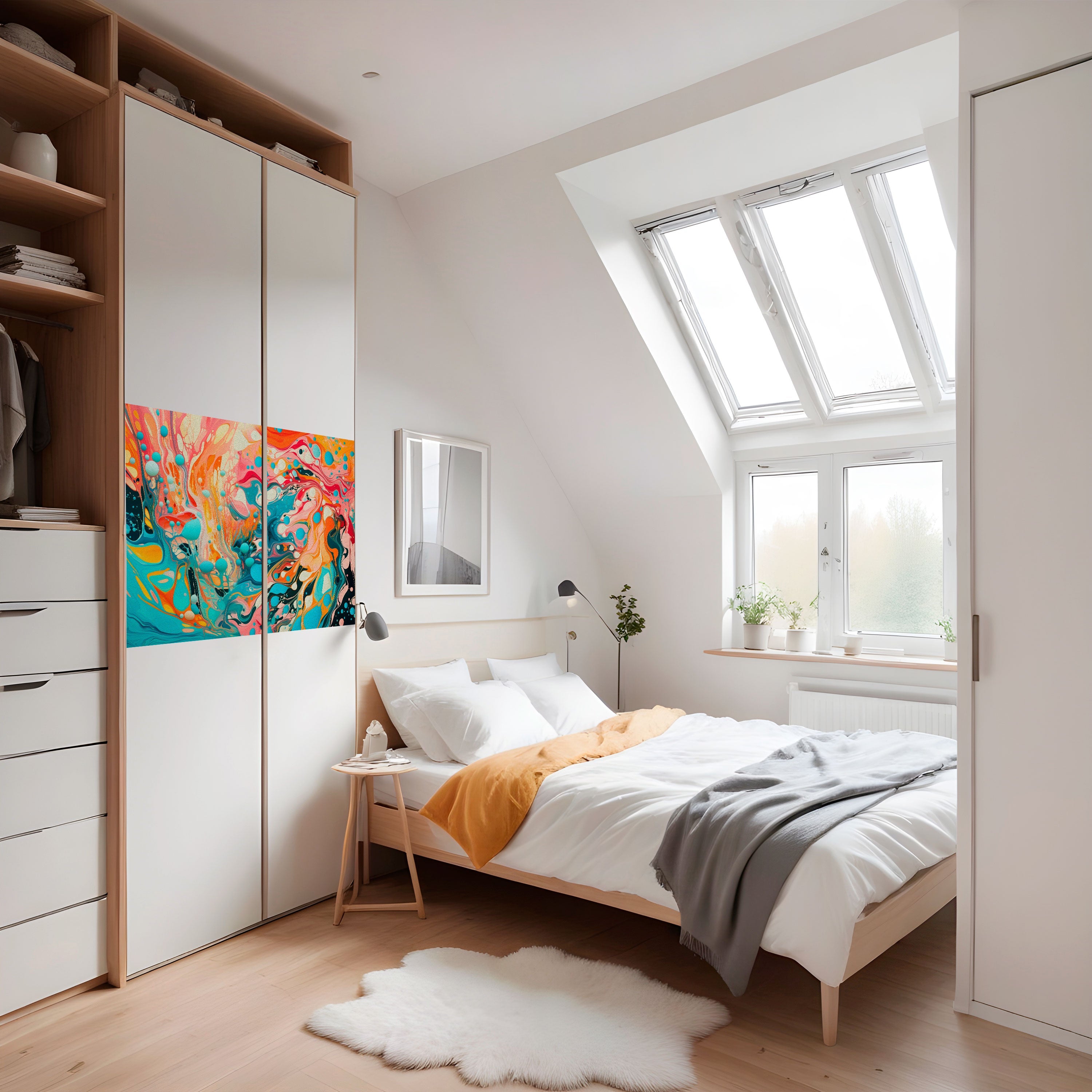 Affiche horizontale autocollante ARTISTIC ALCHEMY