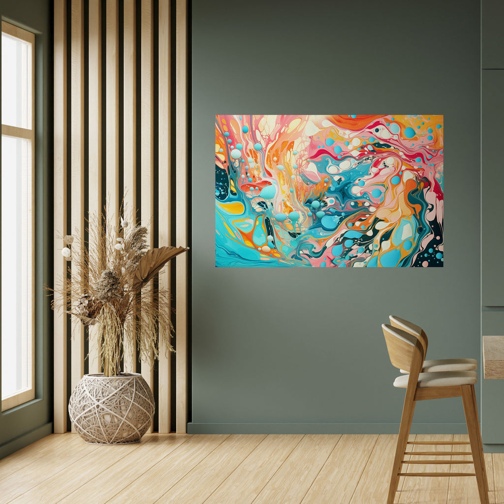 Affiche horizontale autocollante ARTISTIC ALCHEMY