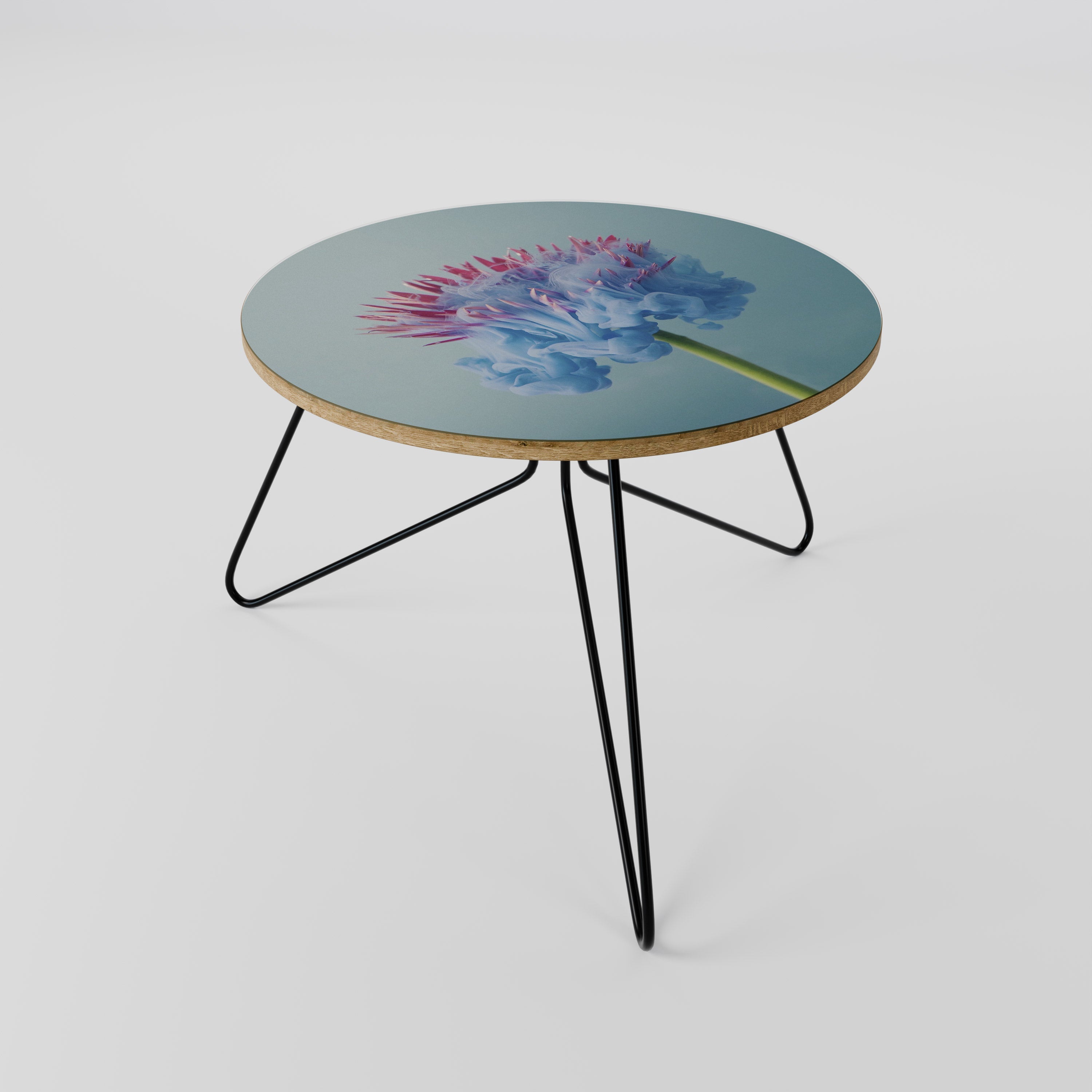 Table basse MISTY BLUE EXPLOSION 60