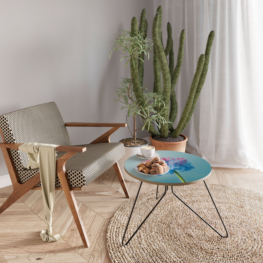 Table basse MISTY BLUE EXPLOSION 60