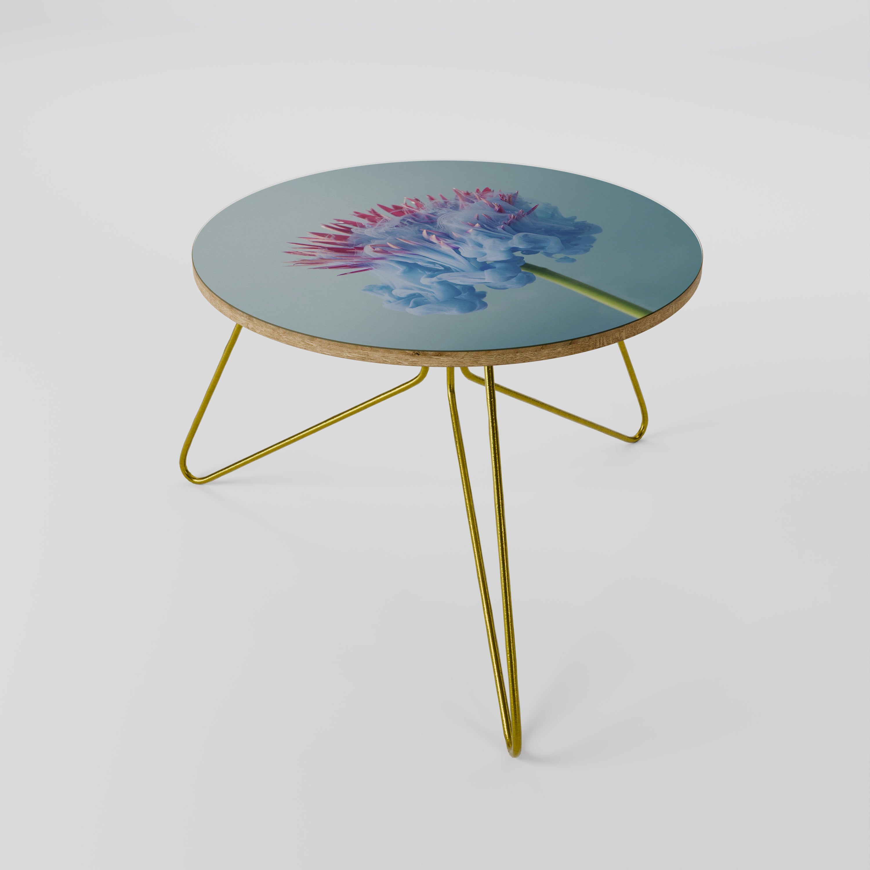 Table basse MISTY BLUE EXPLOSION 60