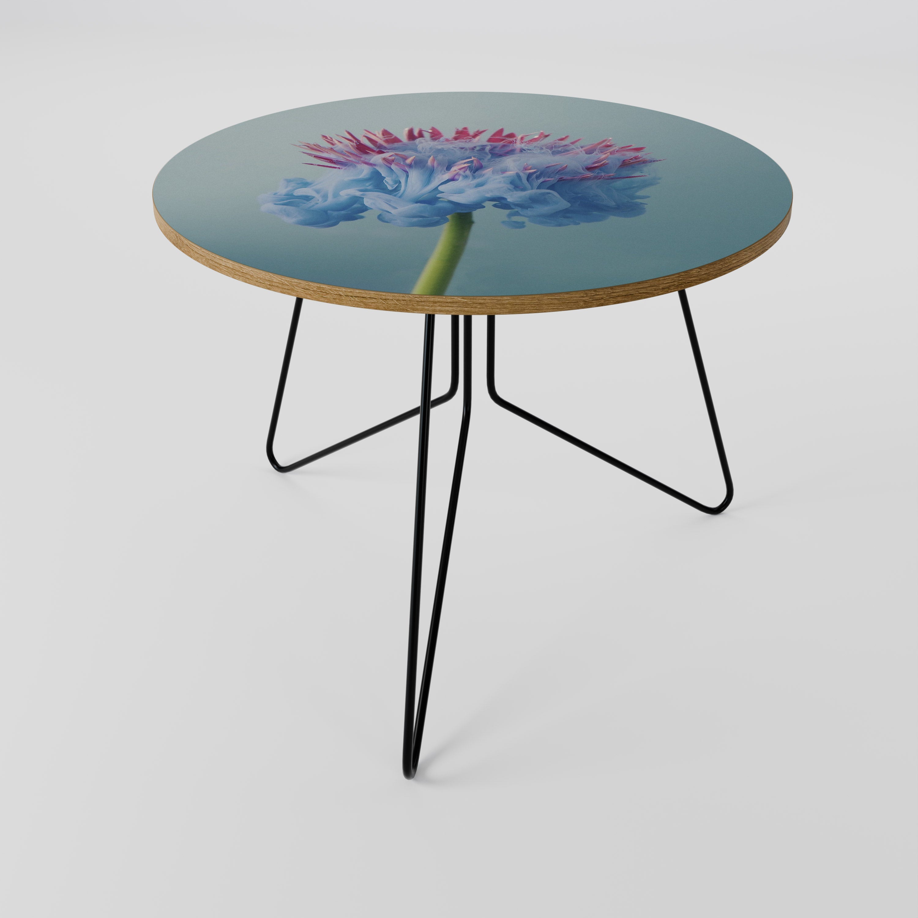 Table basse MISTY BLUE EXPLOSION 69