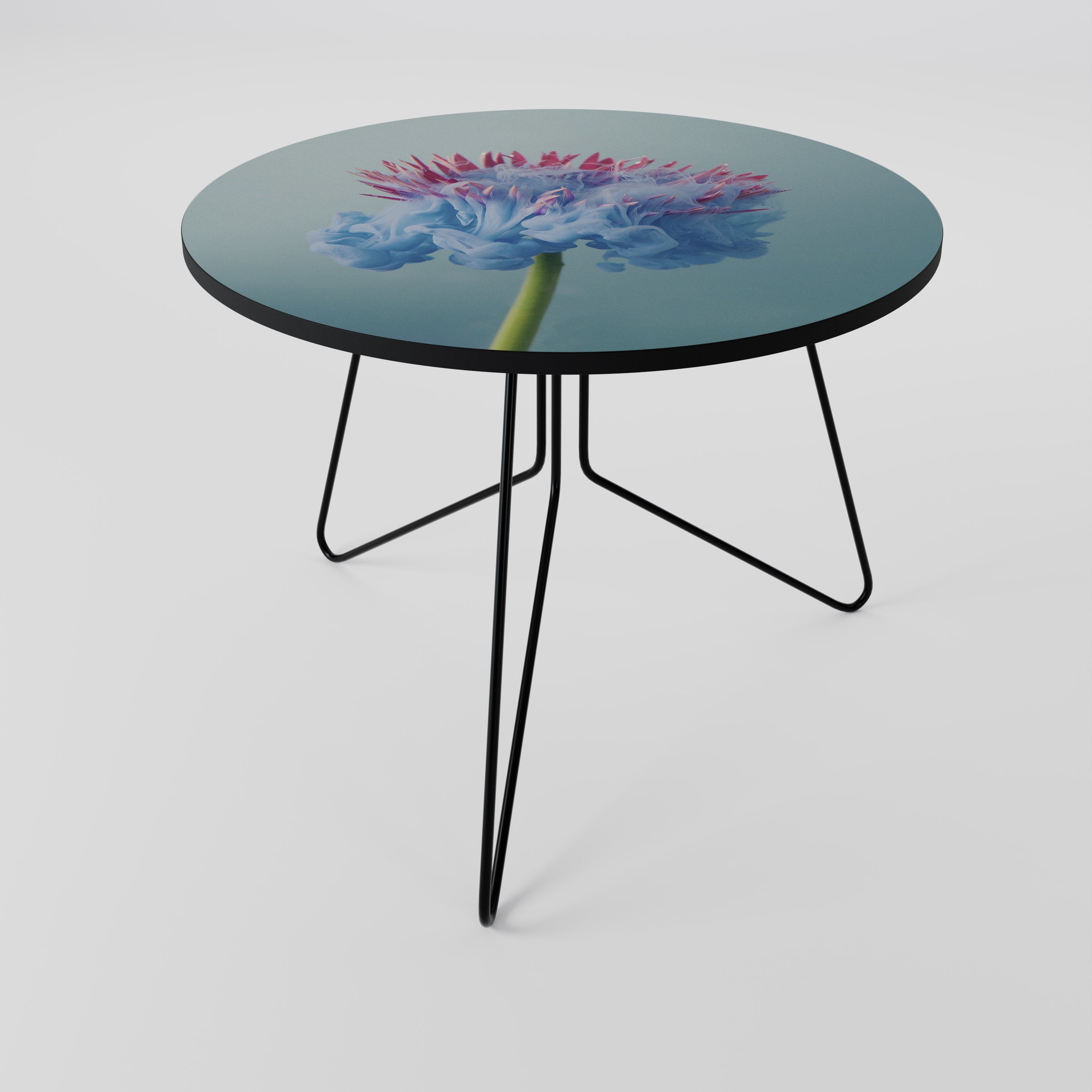 Table basse MISTY BLUE EXPLOSION 69