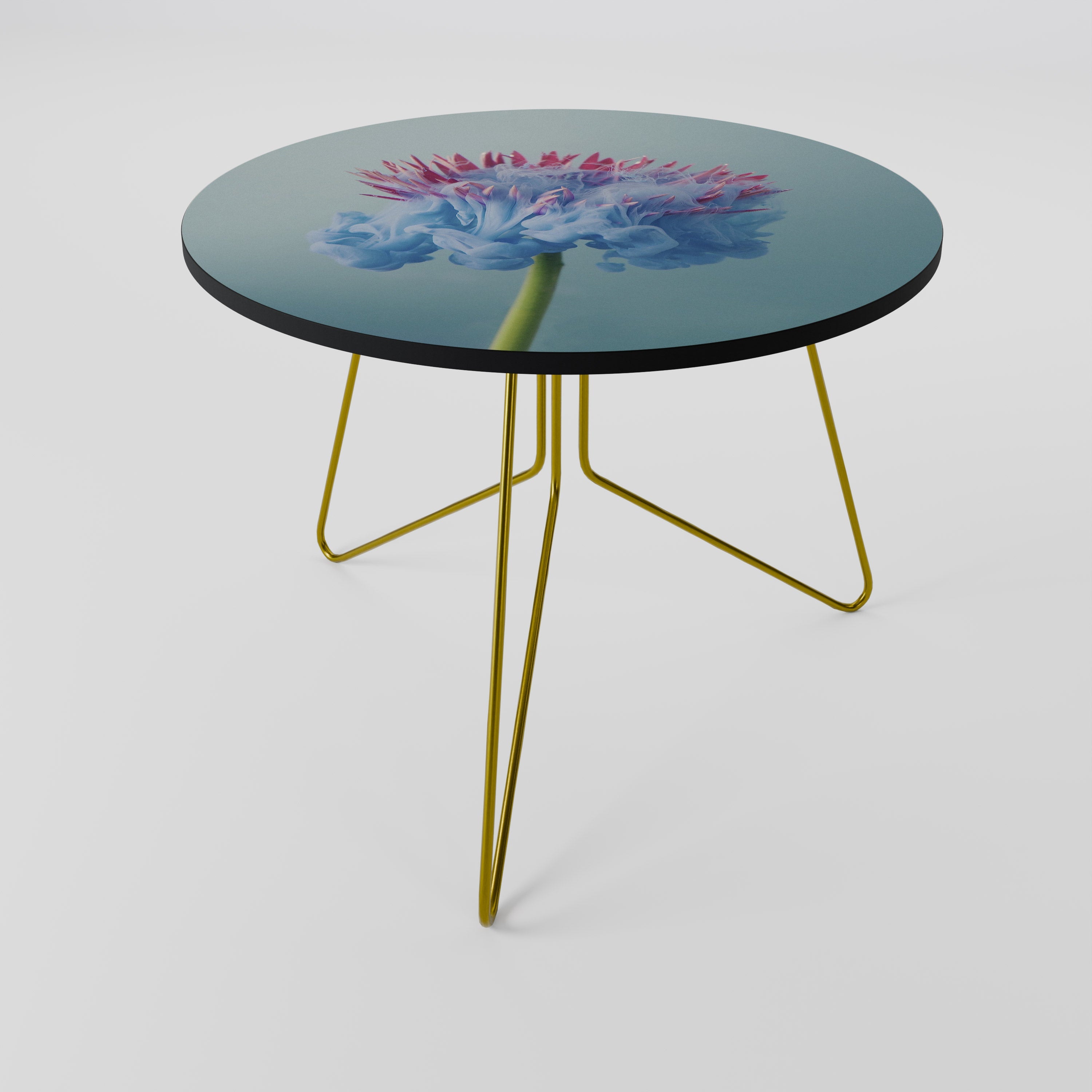 Table basse MISTY BLUE EXPLOSION 69