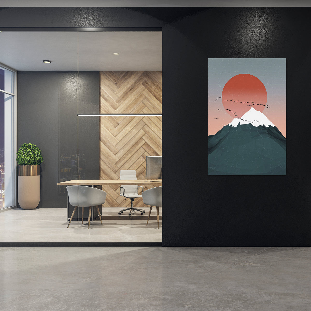 SKYWARD SYMPHONY Vertical Canvas Print