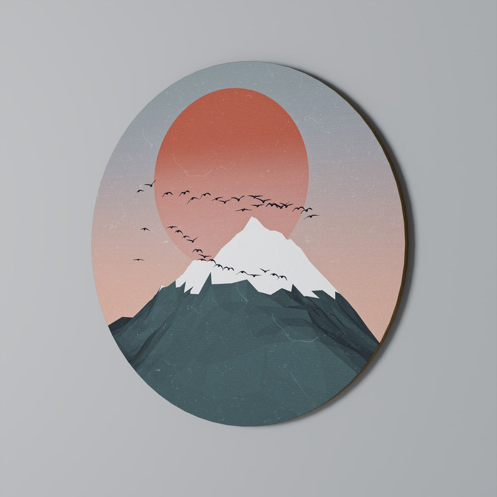 SKYWARD SYMPHONY Round Wall Art