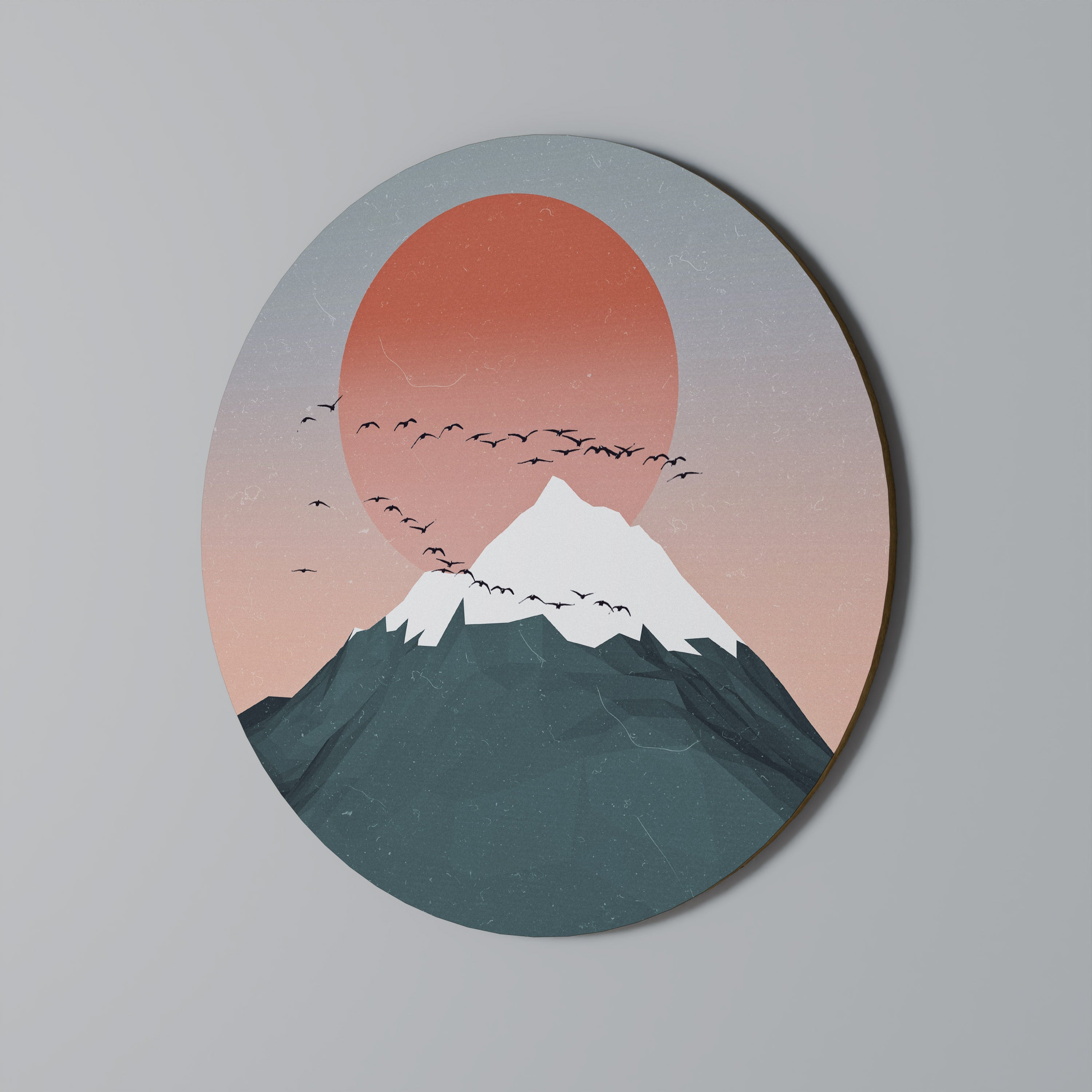 SKYWARD SYMPHONY Round Wall Art