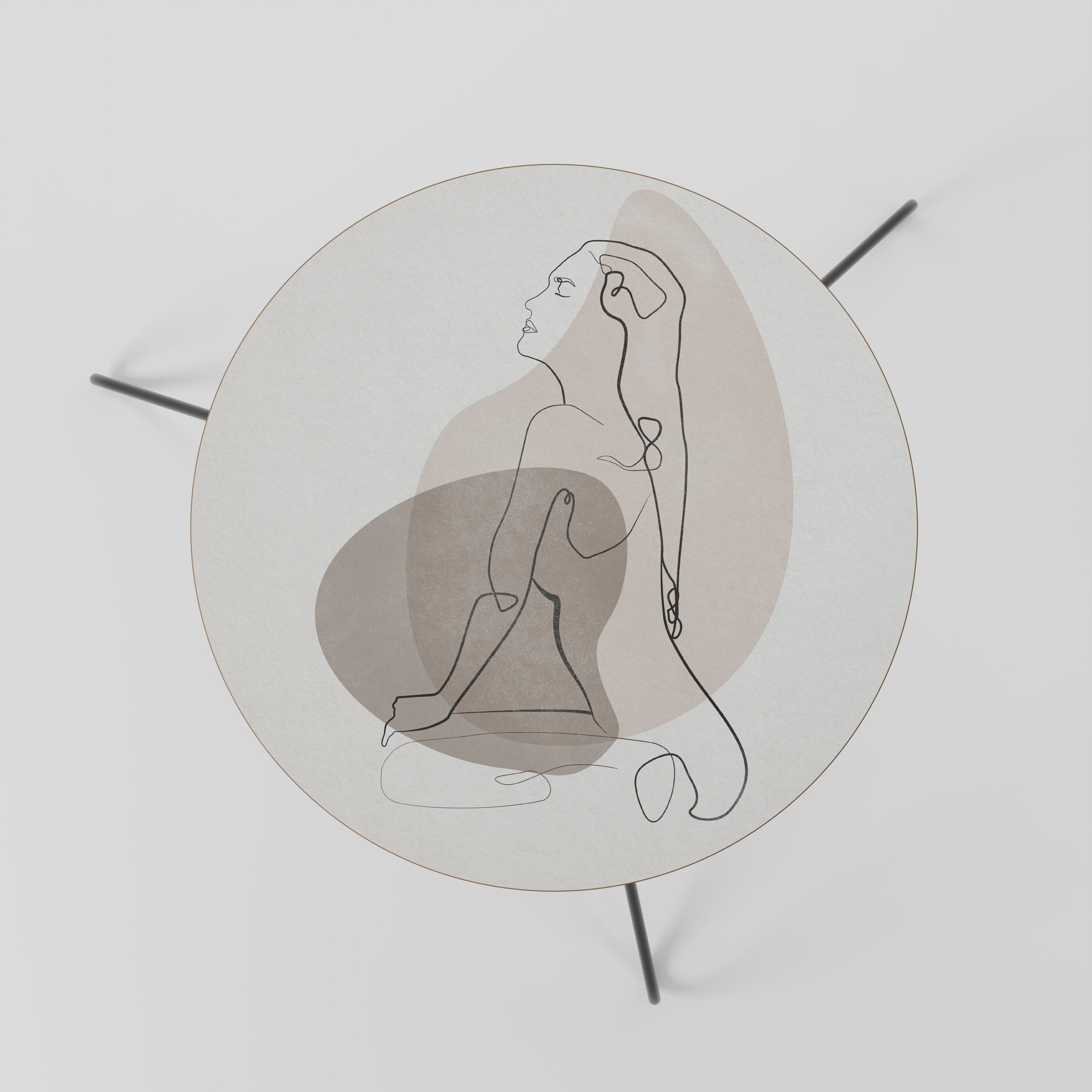 Table basse CONTOURS OF BEAUTY 60