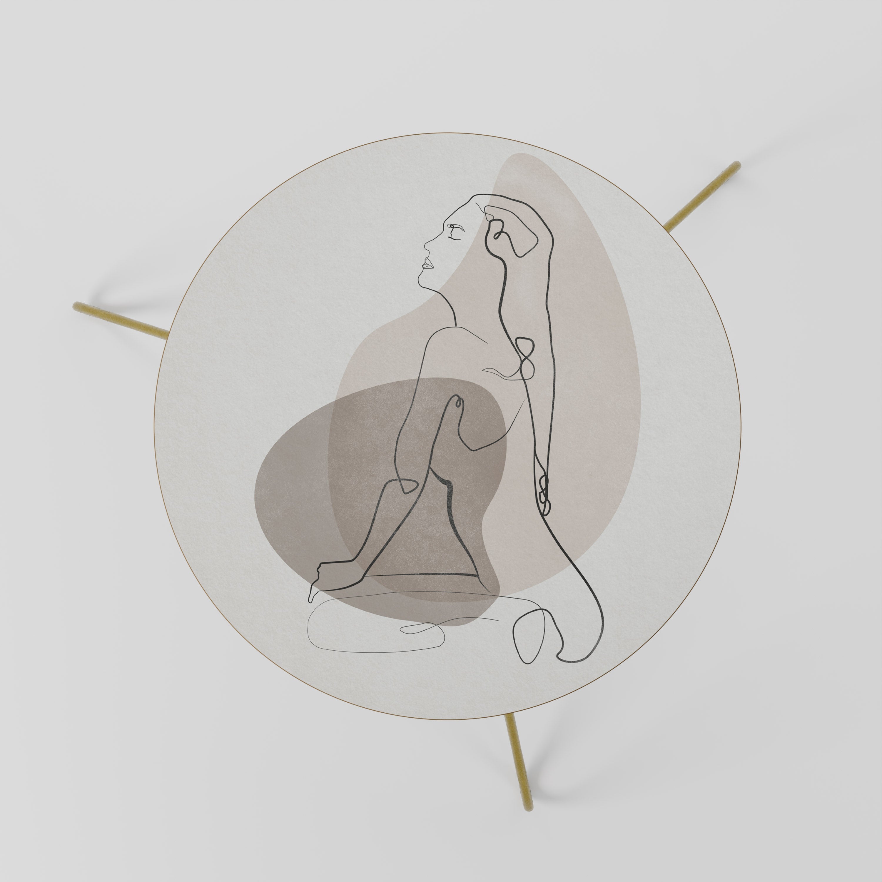 Table basse CONTOURS OF BEAUTY 60