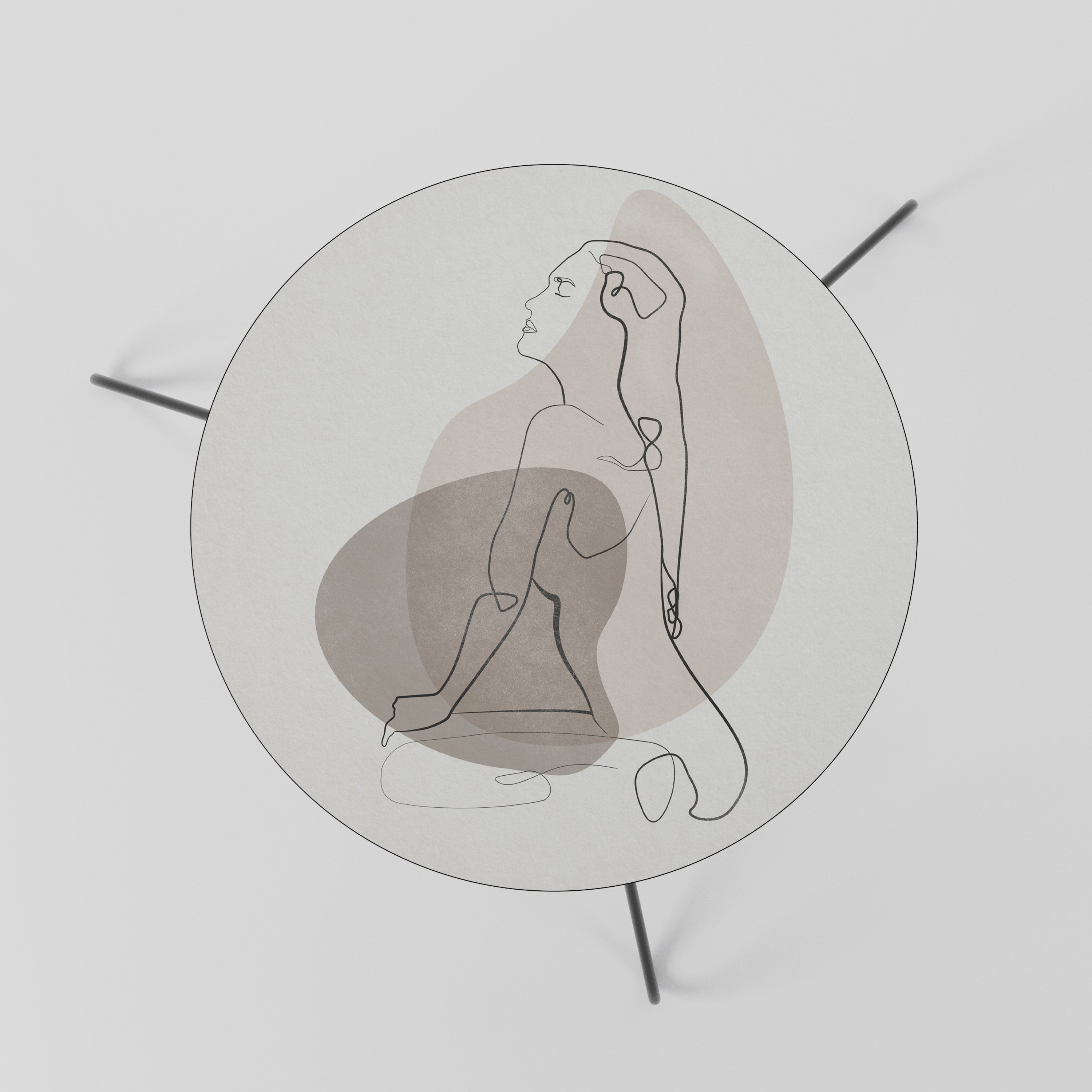 Table basse CONTOURS OF BEAUTY 60