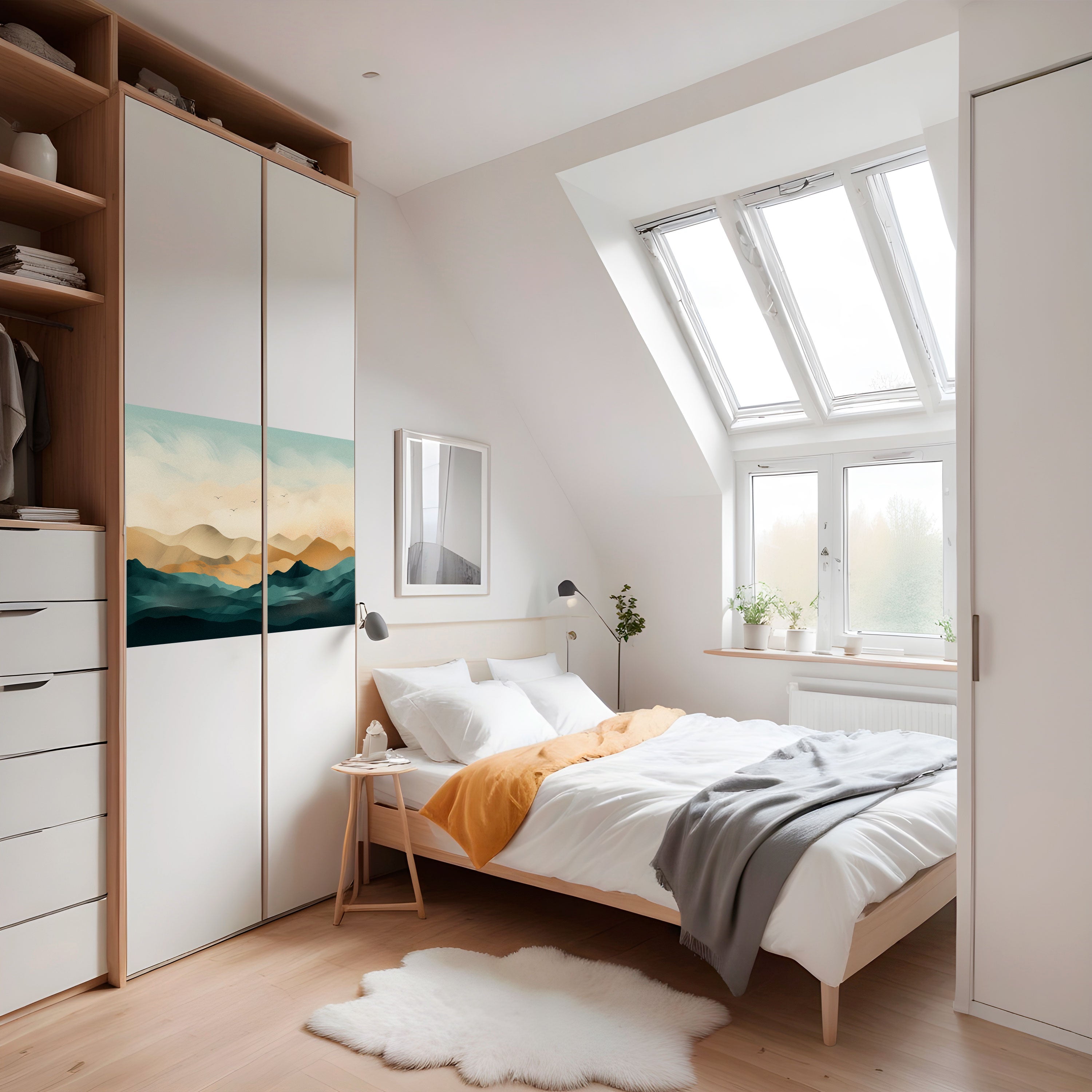 Affiche horizontale autocollante MOUNTAIN MELODY