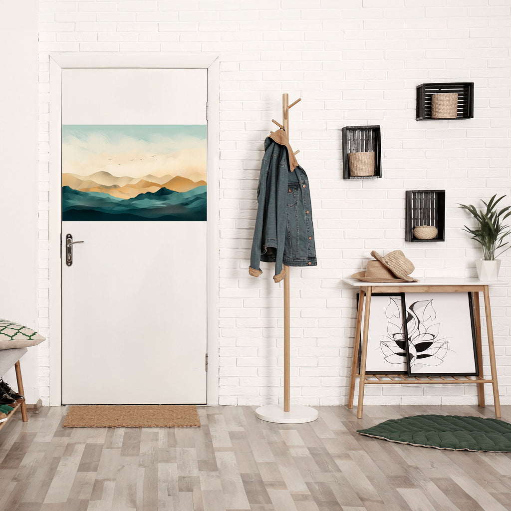 Affiche horizontale autocollante MOUNTAIN MELODY