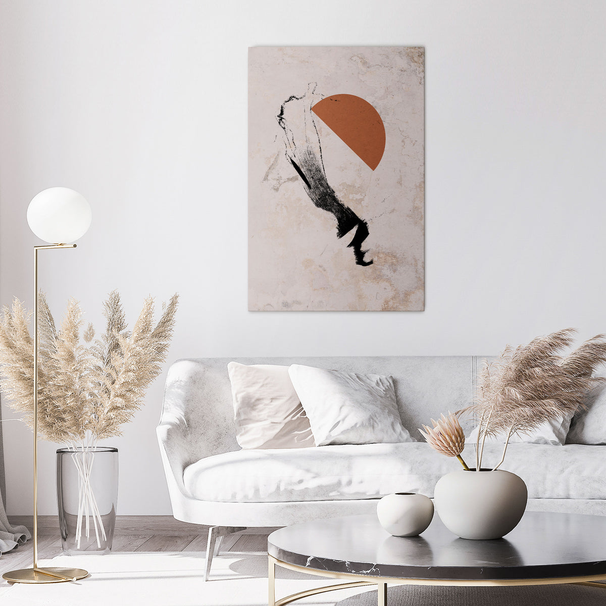 SHADOWS OF IMAGINATION Vertical Canvas Print