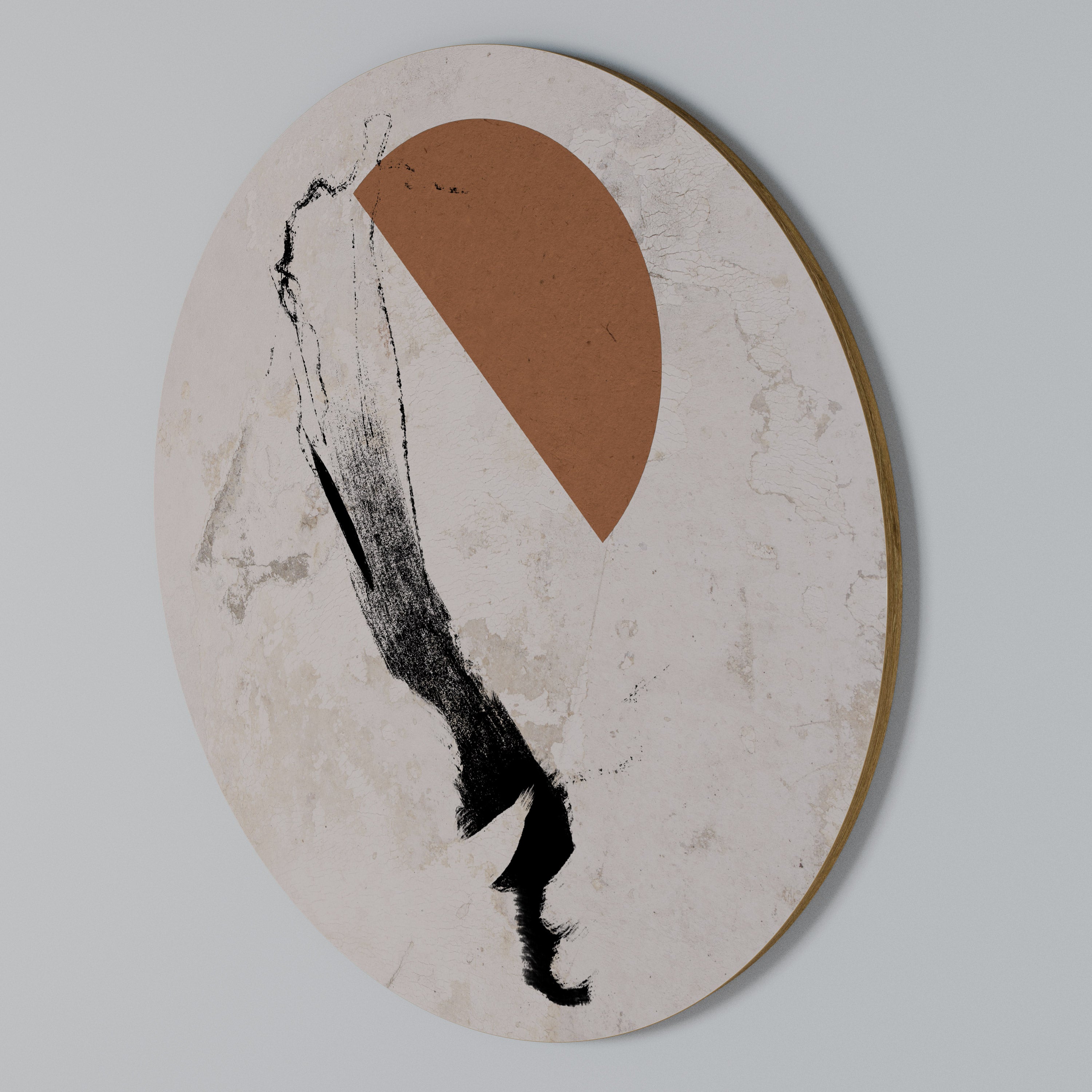 SHADOWS OF IMAGINATION Round Wall Art