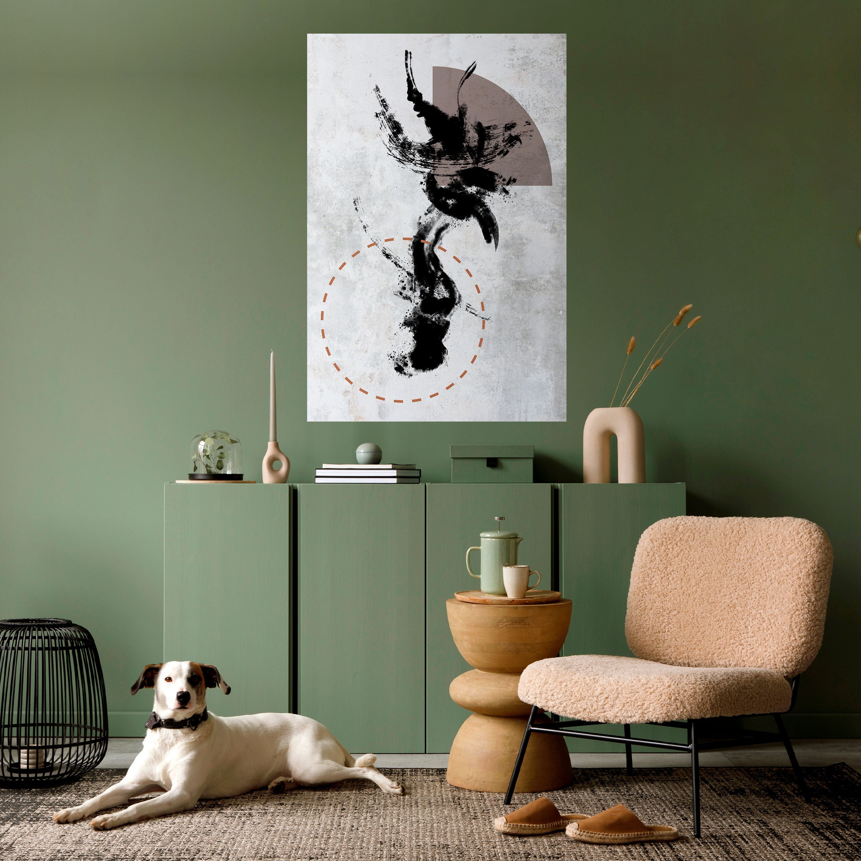 Affiche verticale autocollante « TACHES D'INTROSPECTION »