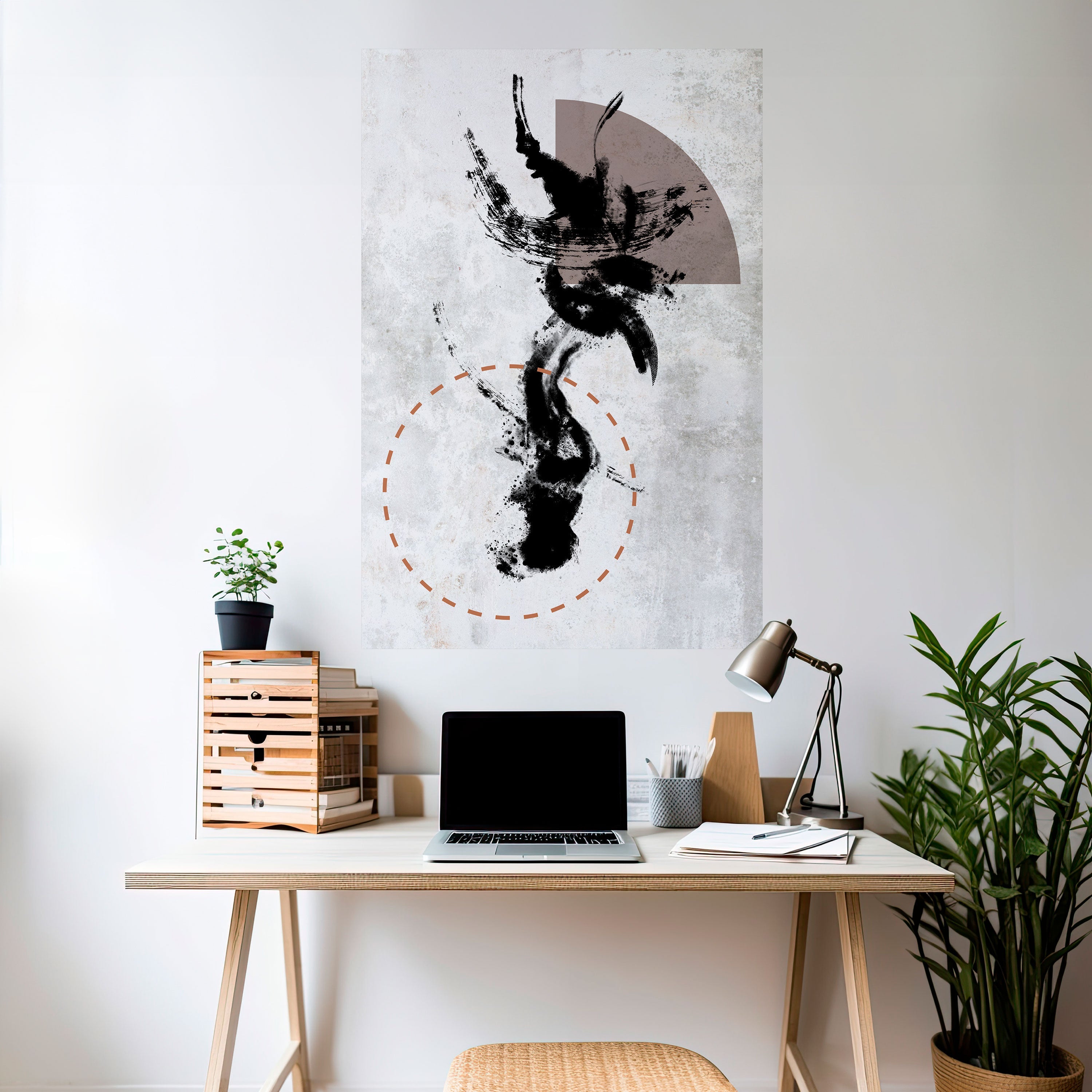 Affiche verticale autocollante « TACHES D'INTROSPECTION »