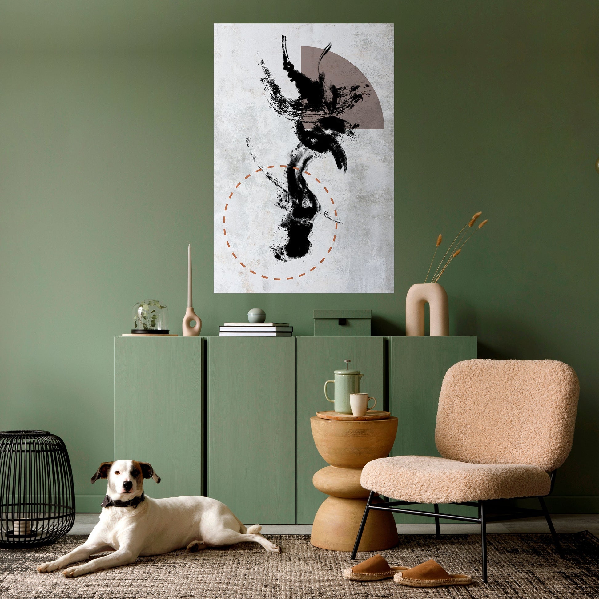 Affiche verticale autocollante « TACHES D'INTROSPECTION »
