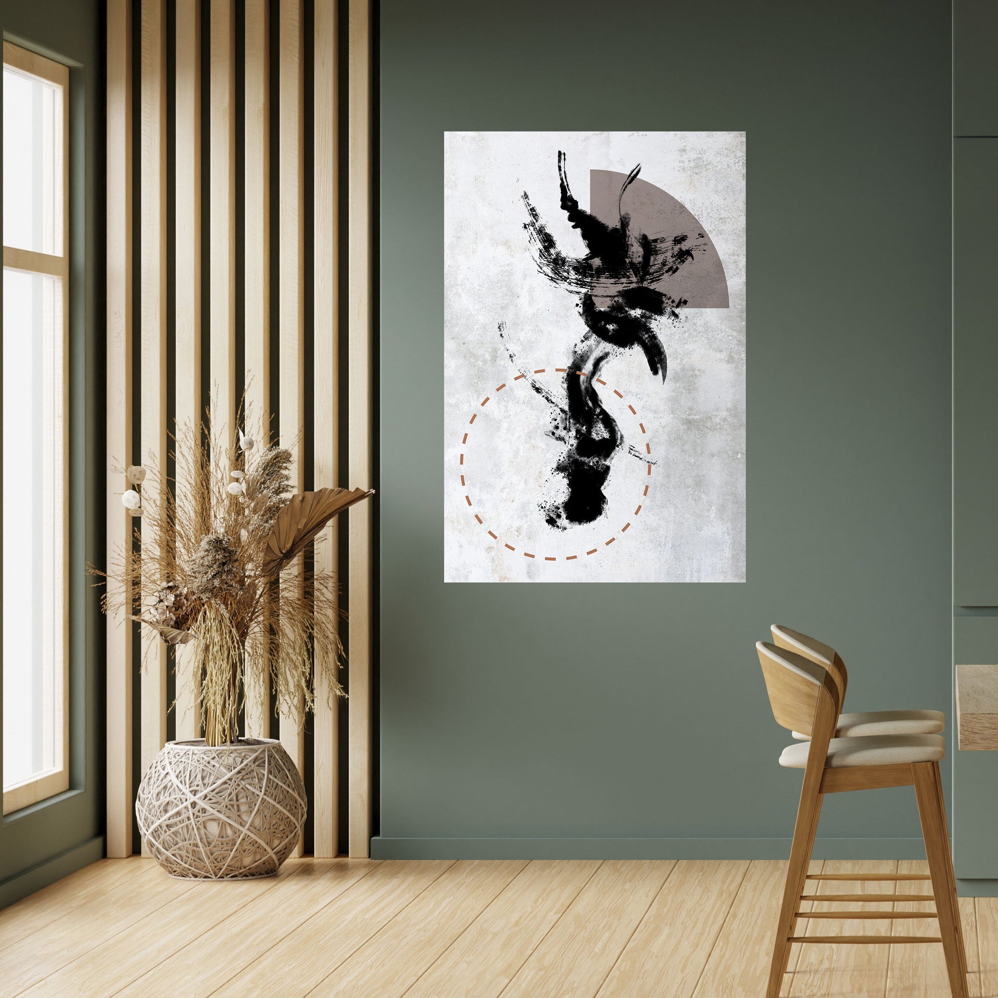 Affiche verticale autocollante « TACHES D'INTROSPECTION »