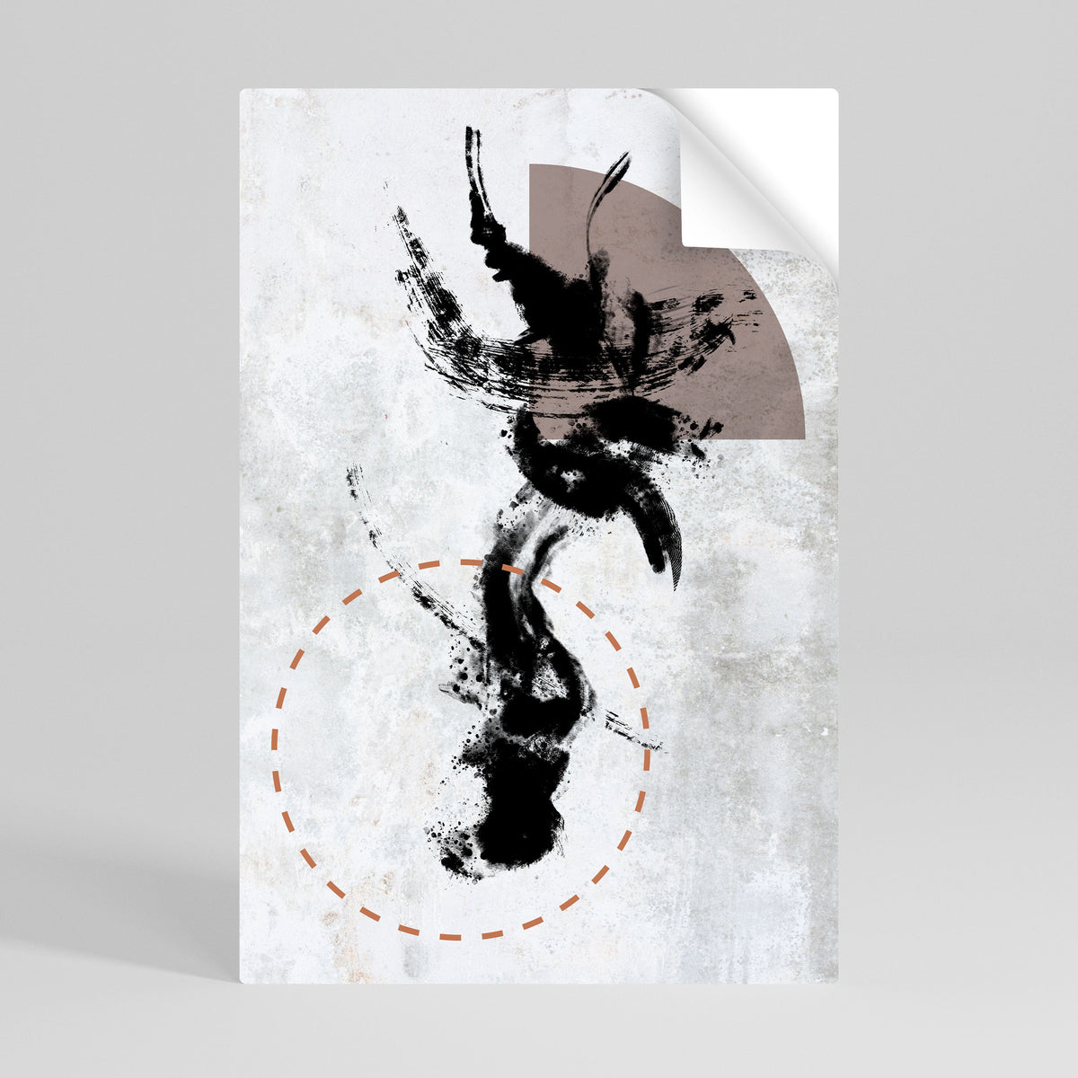 Affiche verticale autocollante « TACHES D'INTROSPECTION »