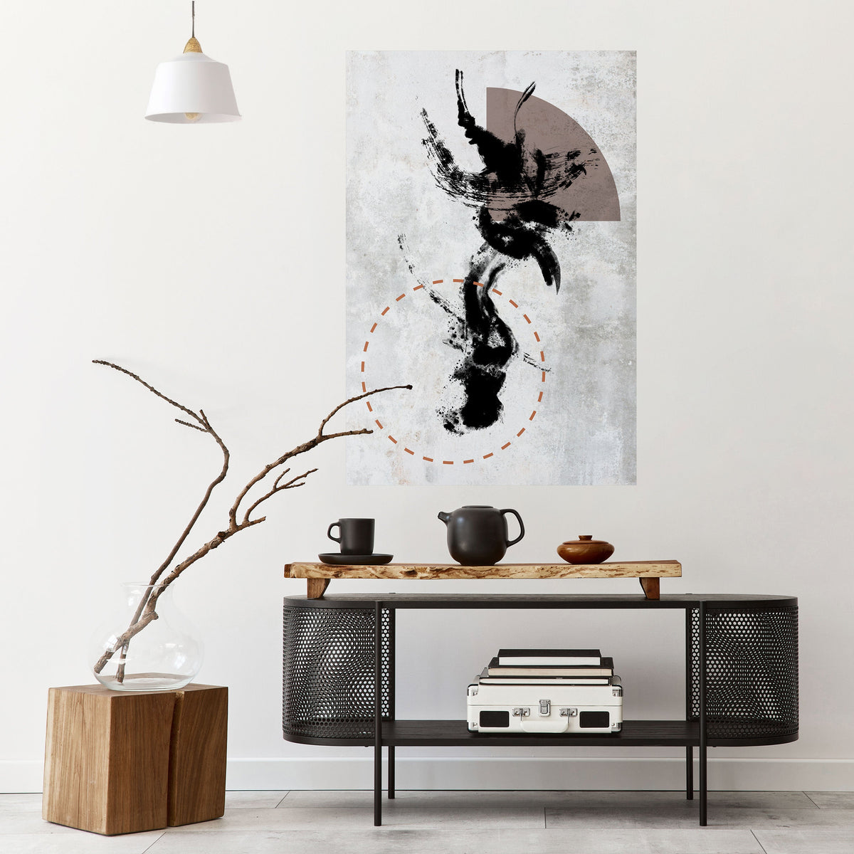 Affiche verticale autocollante « TACHES D'INTROSPECTION »