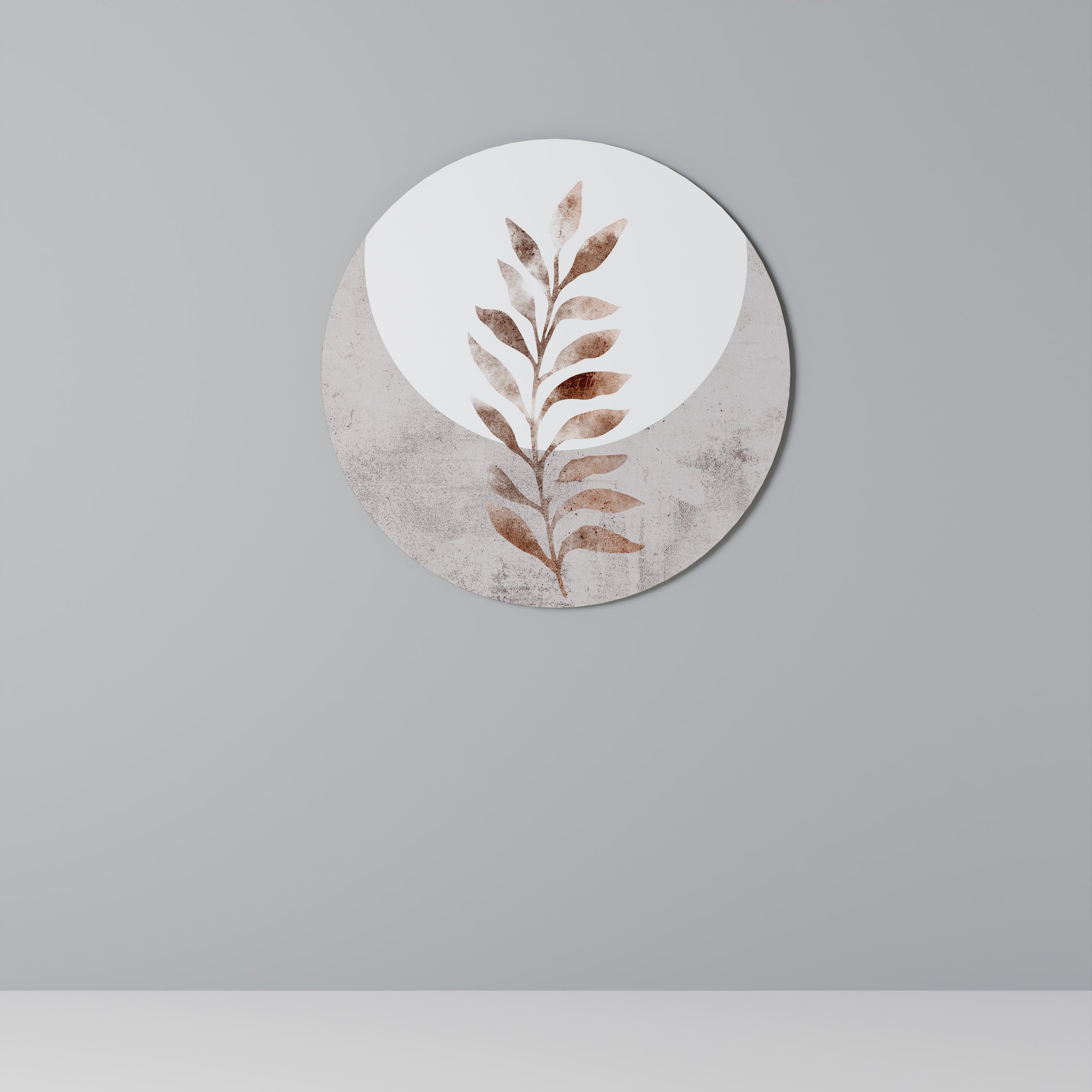 Décoration murale ronde LEAF RADIANCE