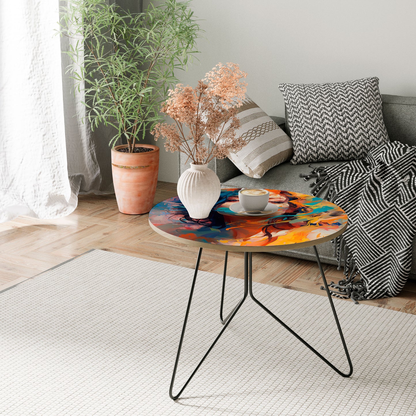 CHROMA CHARM Coffee Table