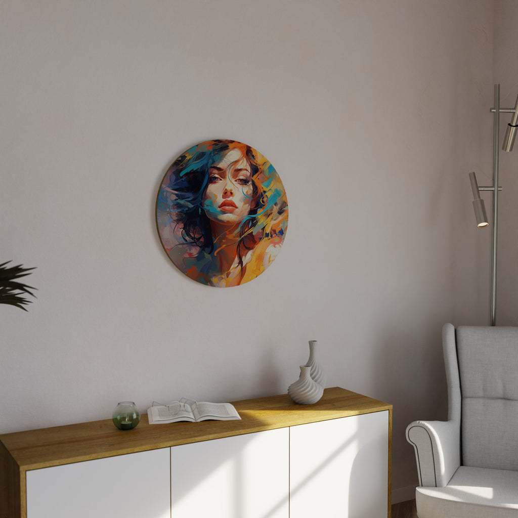 CHROMA CHARM Round Wall Art