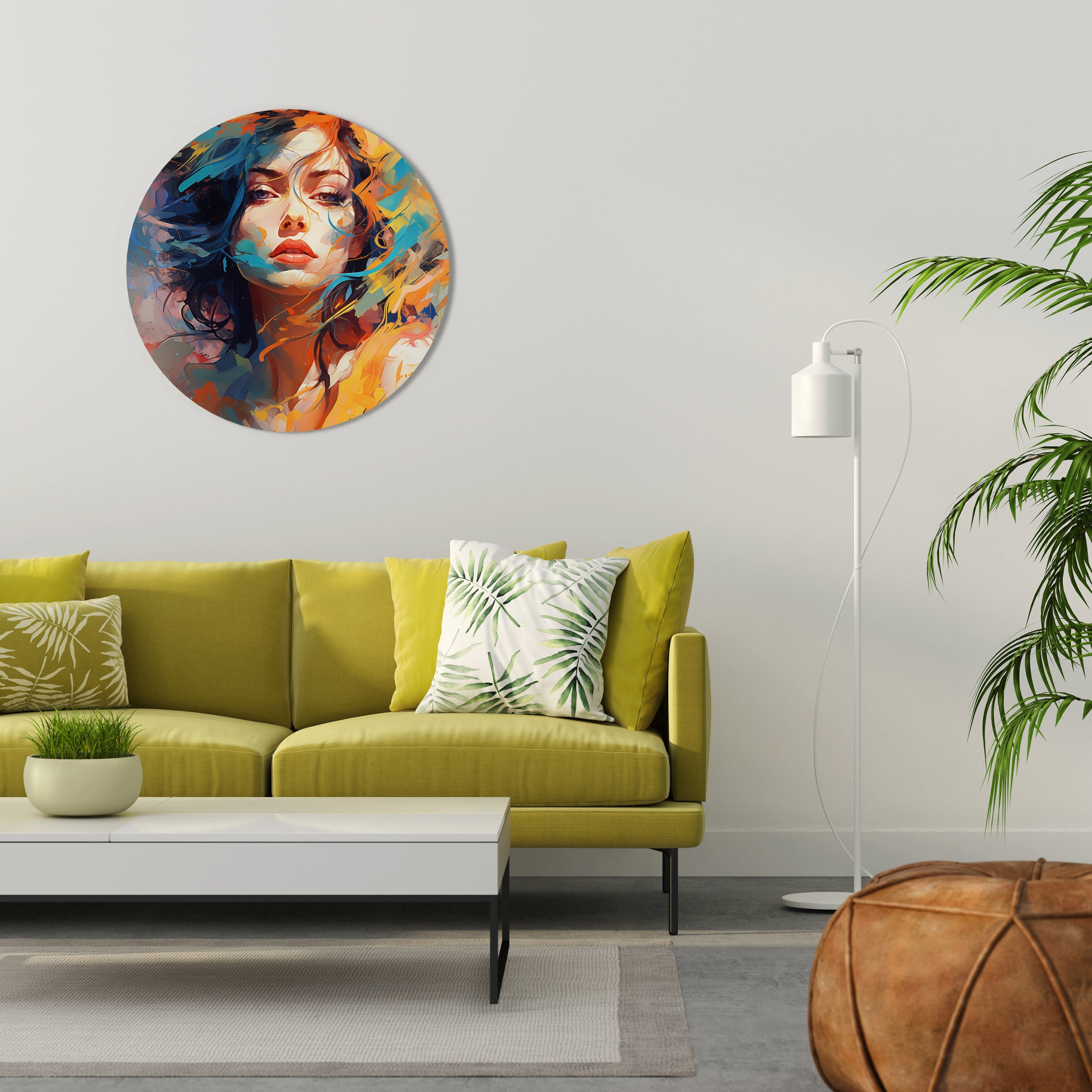 Décoration murale ronde CHROMA CHARM