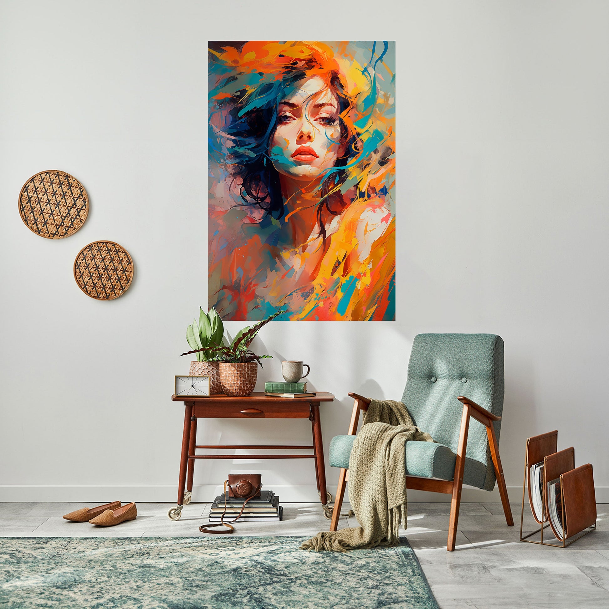 Affiche verticale autocollante CHROMA CHARM