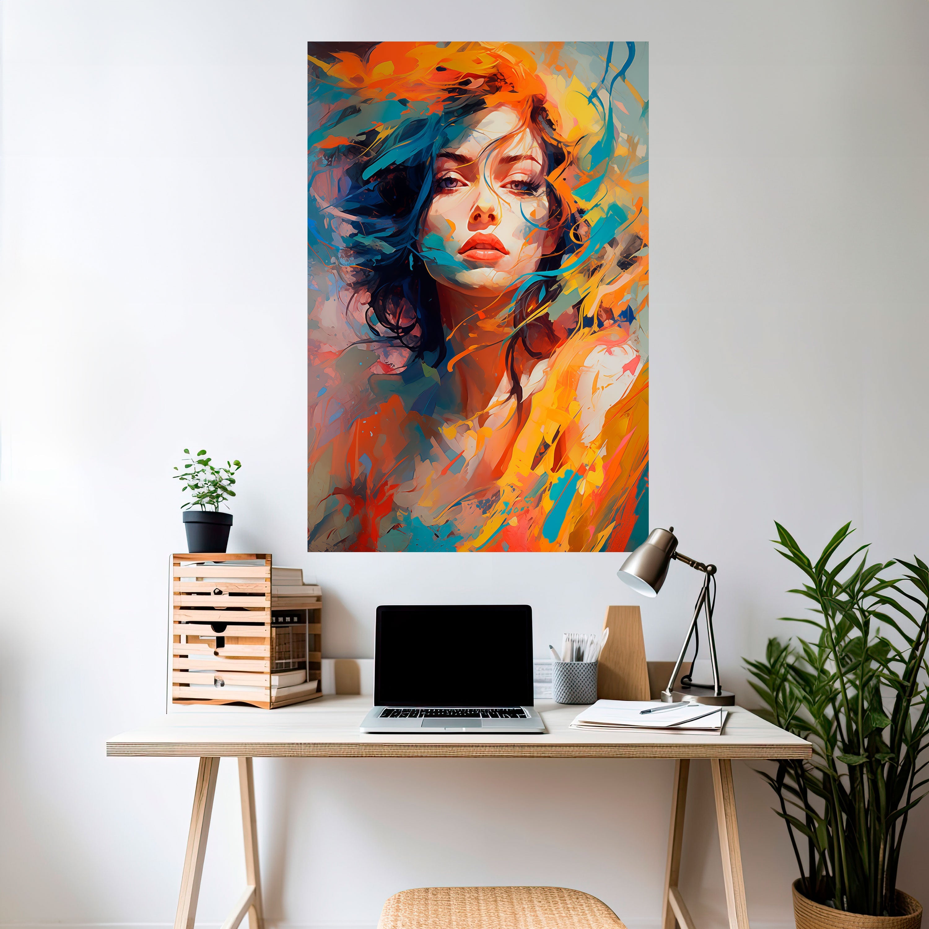 Affiche verticale autocollante CHROMA CHARM