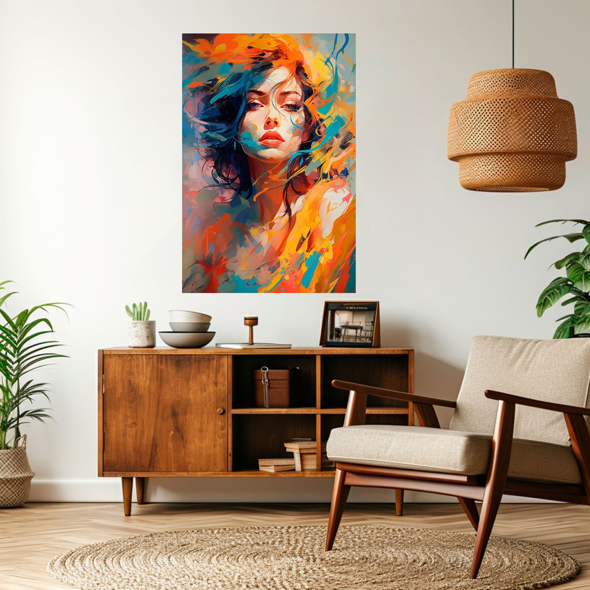 Affiche verticale autocollante CHROMA CHARM