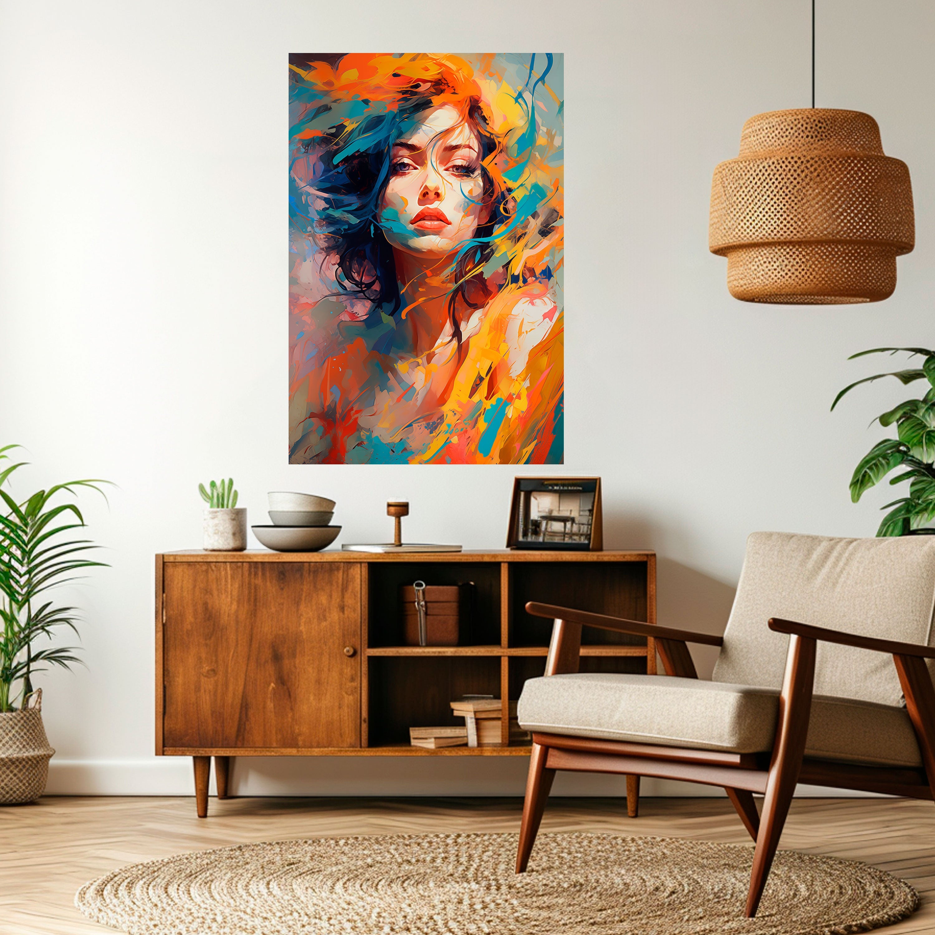 Affiche verticale autocollante CHROMA CHARM