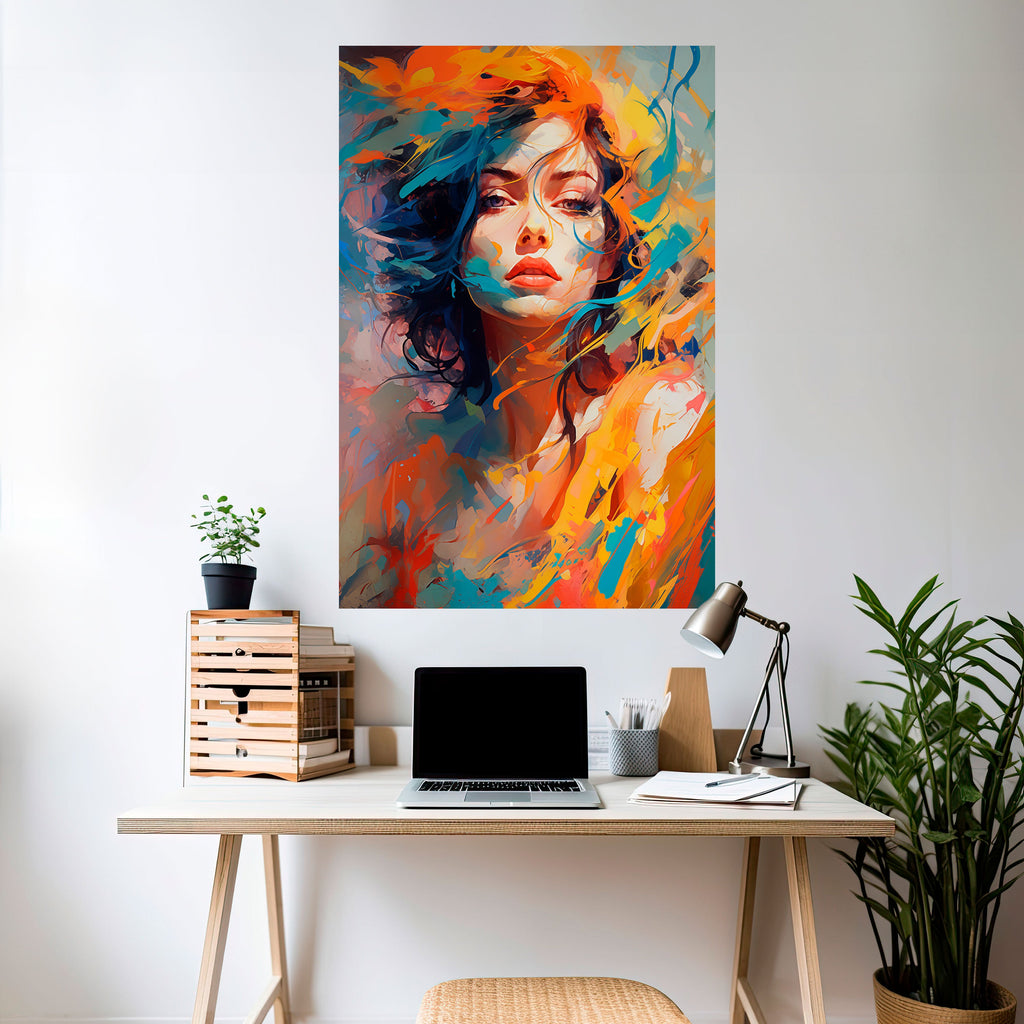 Affiche verticale autocollante CHROMA CHARM