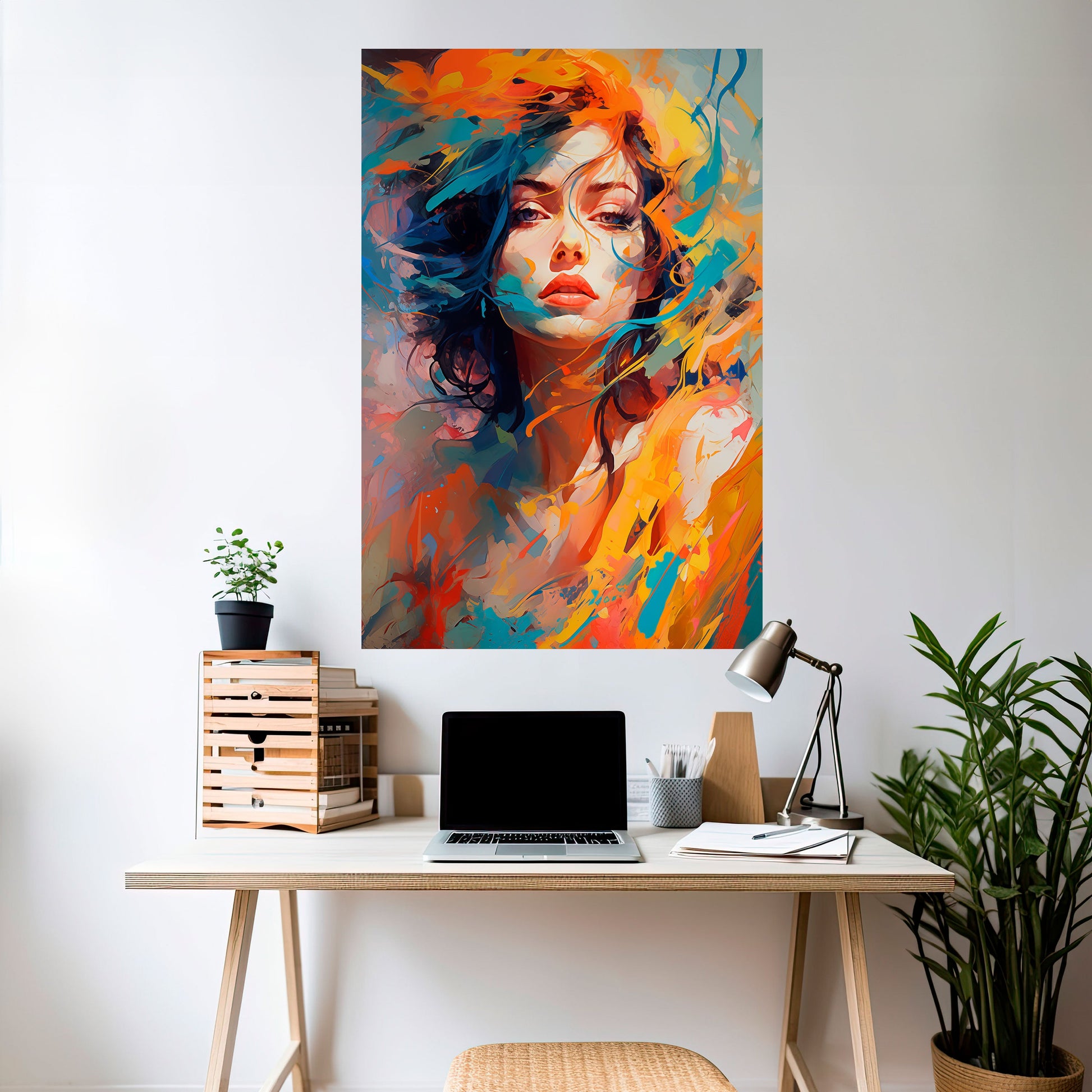 Affiche verticale autocollante CHROMA CHARM
