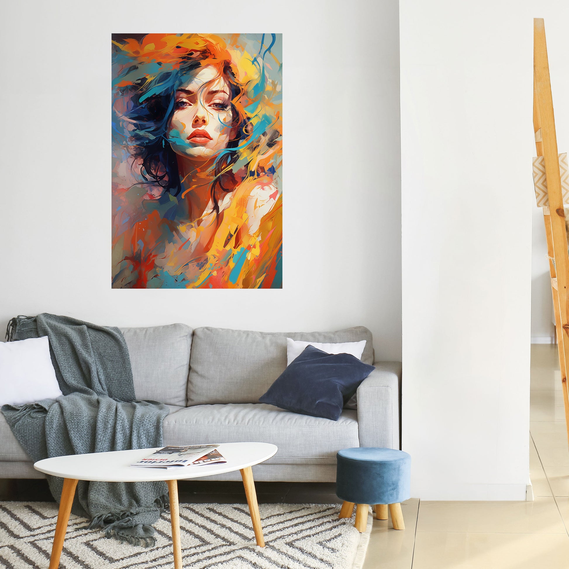 Affiche verticale autocollante CHROMA CHARM