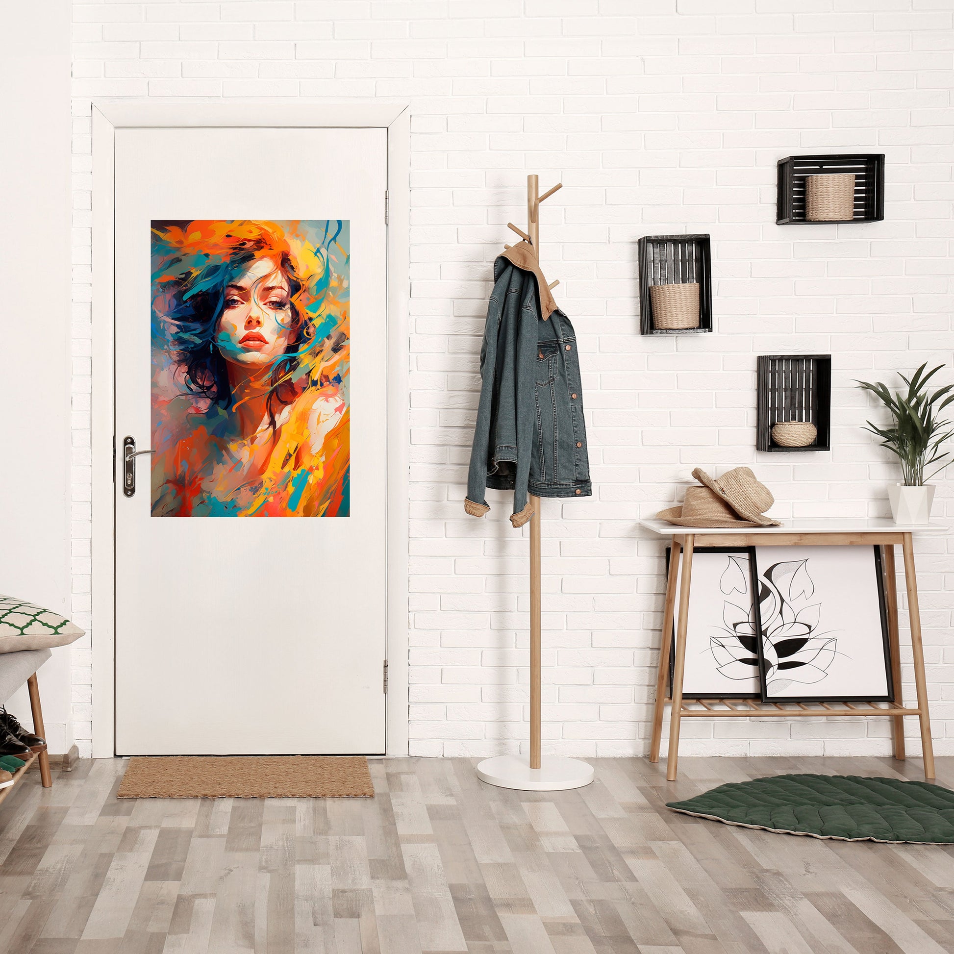Affiche verticale autocollante CHROMA CHARM
